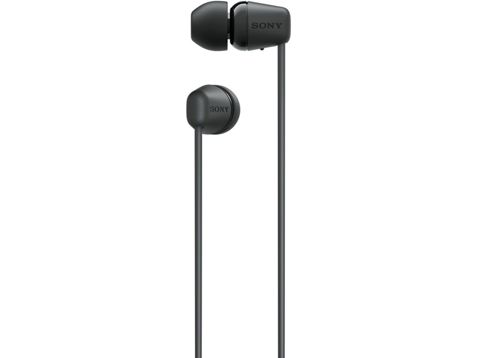 Sony WI-C100 Trådløse Høretelefoner, Earbuds (sort) In-ear høretelefoner