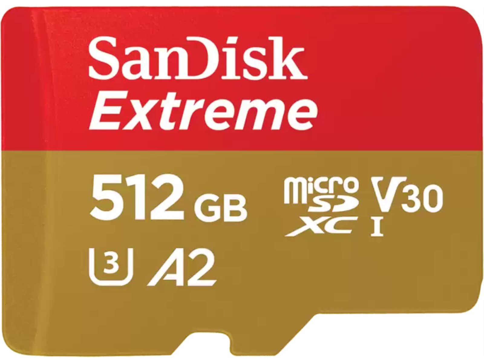 SanDisk Extreme microSDXC 512GB Flash-hukommelse