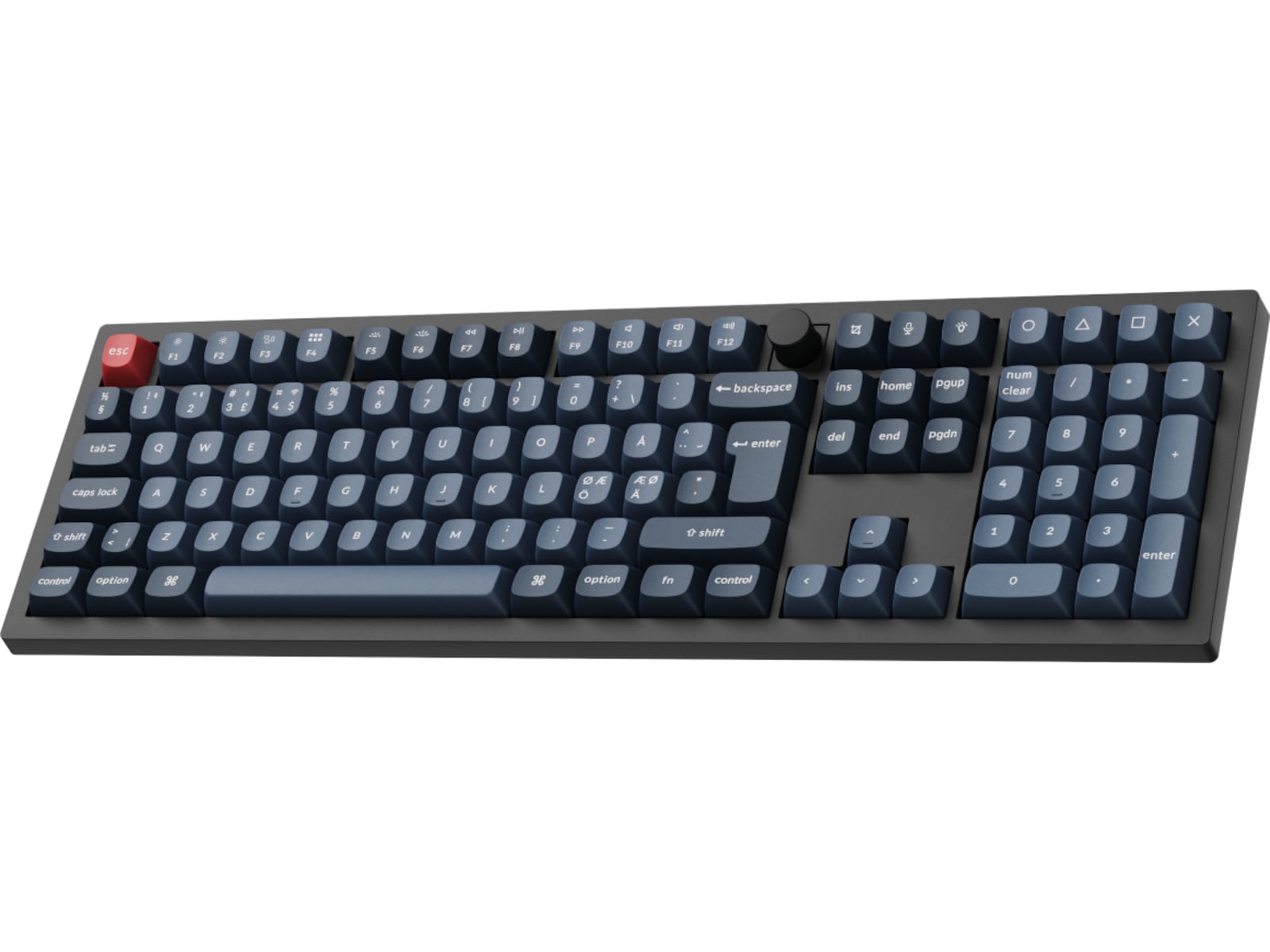 Keychron V6 MAX Gateron Jupiter Red trådløst gamingtastatur Gamingkeyboard