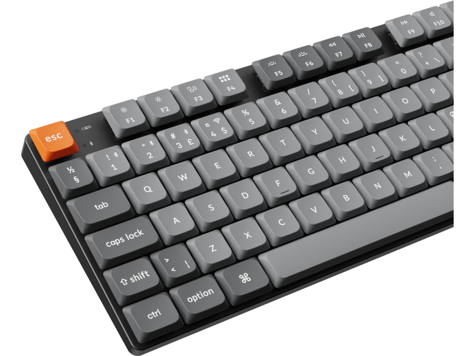 Keychron K5 MAX QMK/VIA Gateron Brown trådløst gamingtastatur Gamingkeyboard