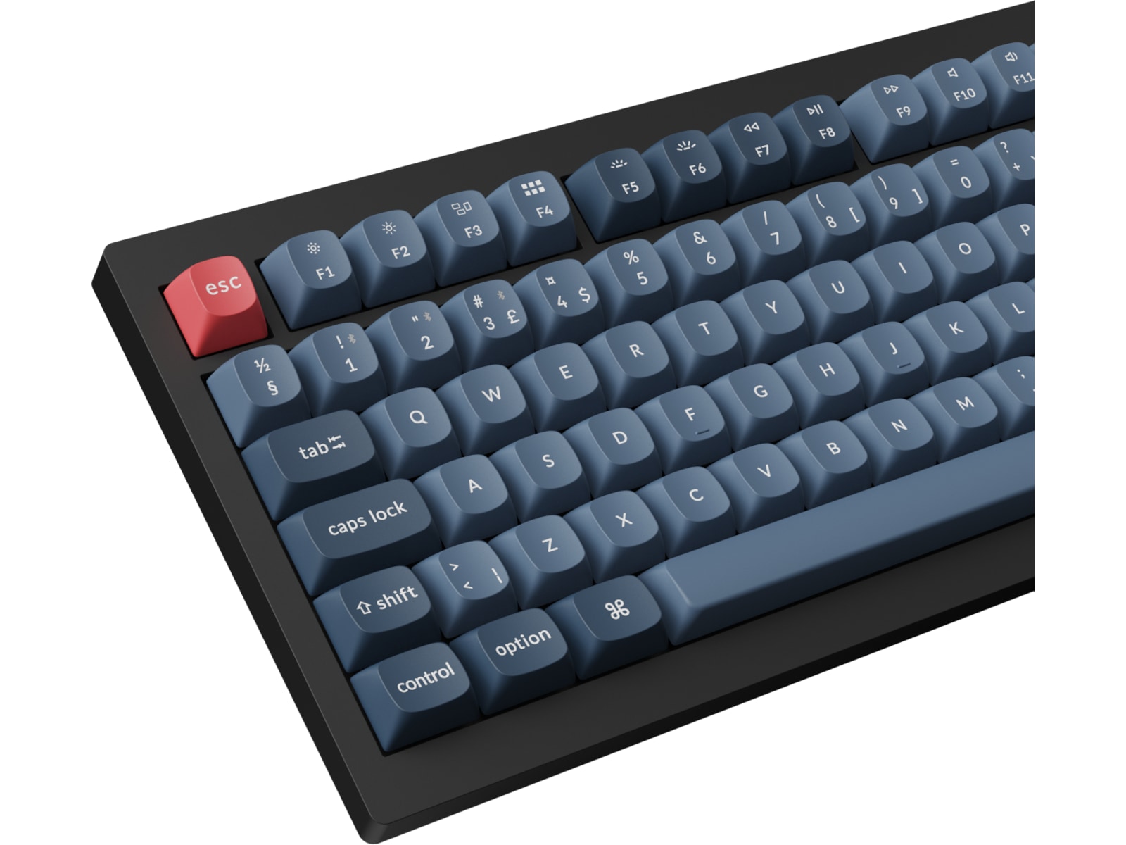Keychron V1 MAX Gateron Jupiter Red trådløst gamingtastatur Gamingkeyboard