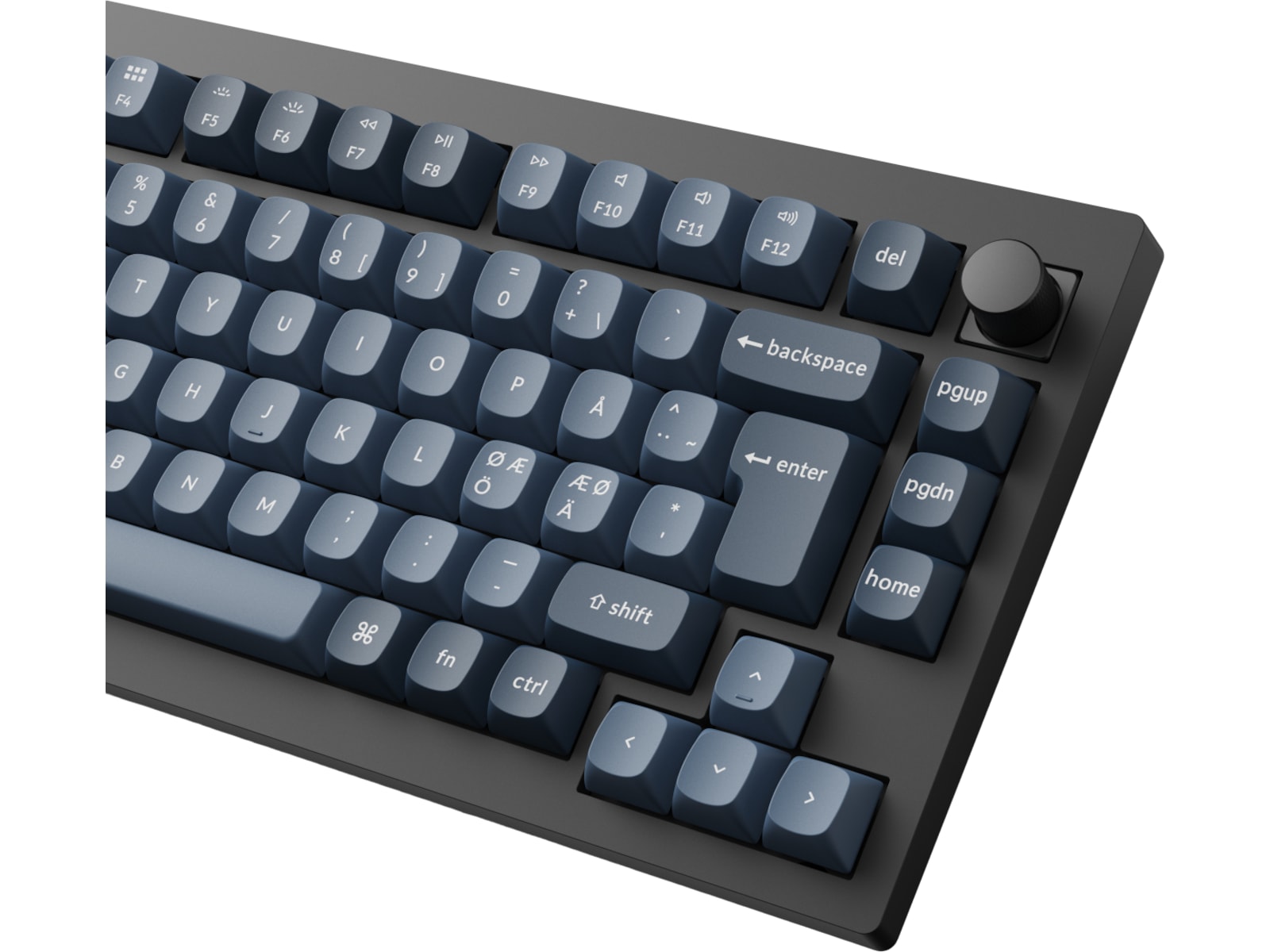 Keychron V1 MAX Gateron Jupiter Red trådløst gamingtastatur Gamingkeyboard