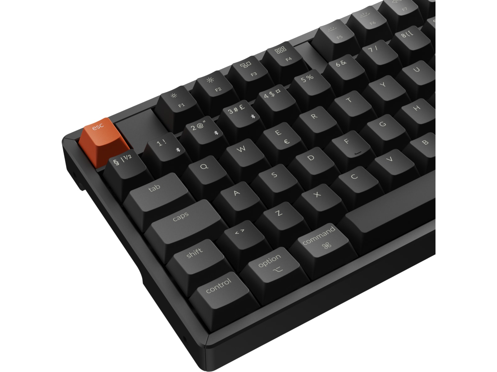 Keychron K10 V2 RGB Aluminium Hot Swap QM Super Brown trådløst tastatur Gamingkeyboard
