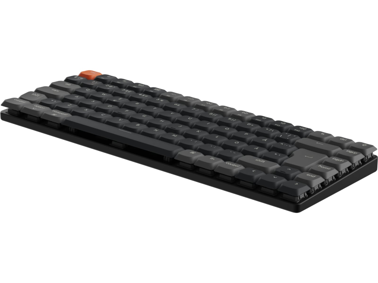 Keychron K3 V3 RGB Aluminium QMK Low Profile 2.0 Super Brown trådløst tastatur Gamingkeyboard