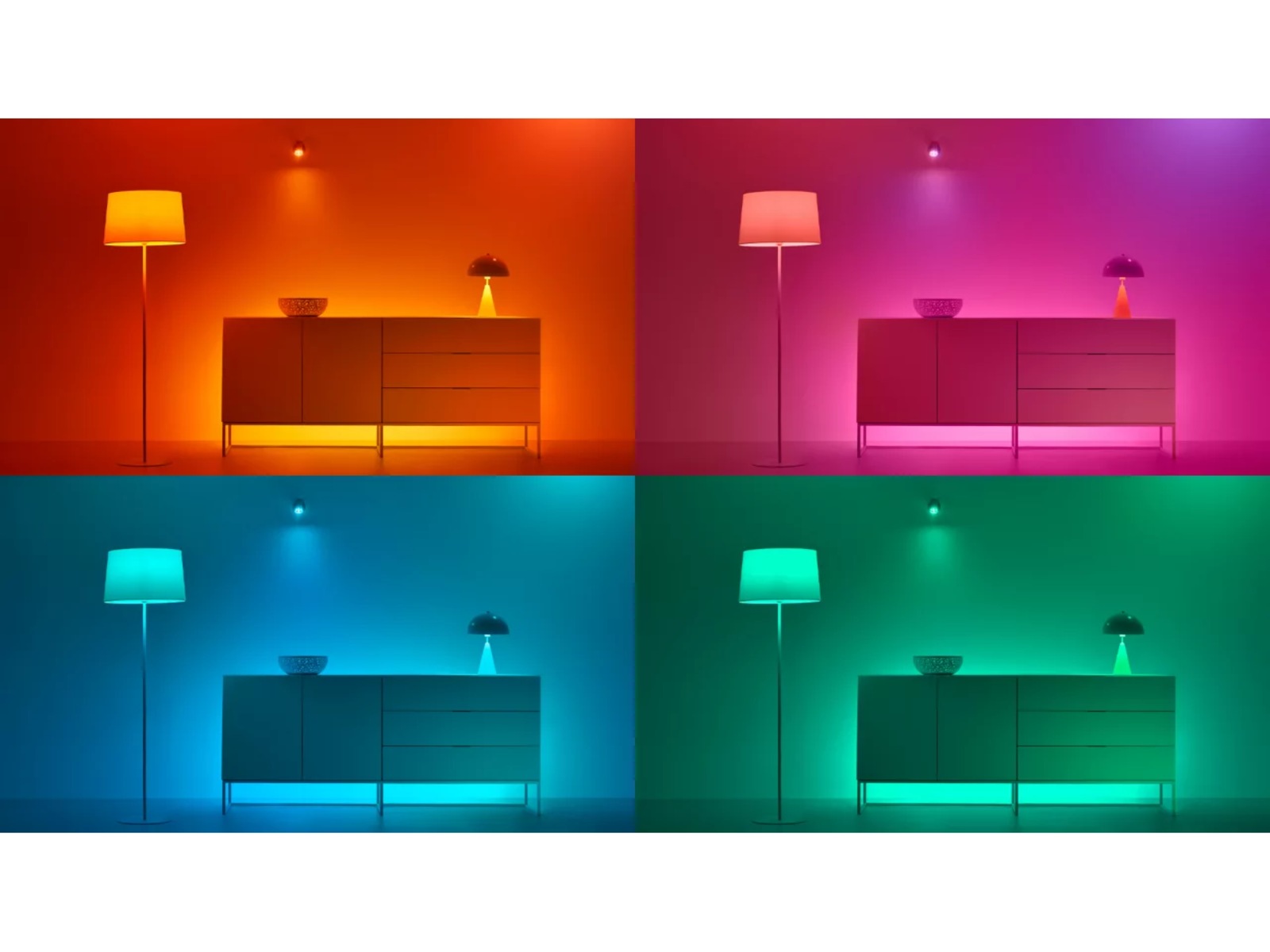 WiZ LED A-60 8,8W E27 RGB-pære 2pk LED-pærer & elpærer