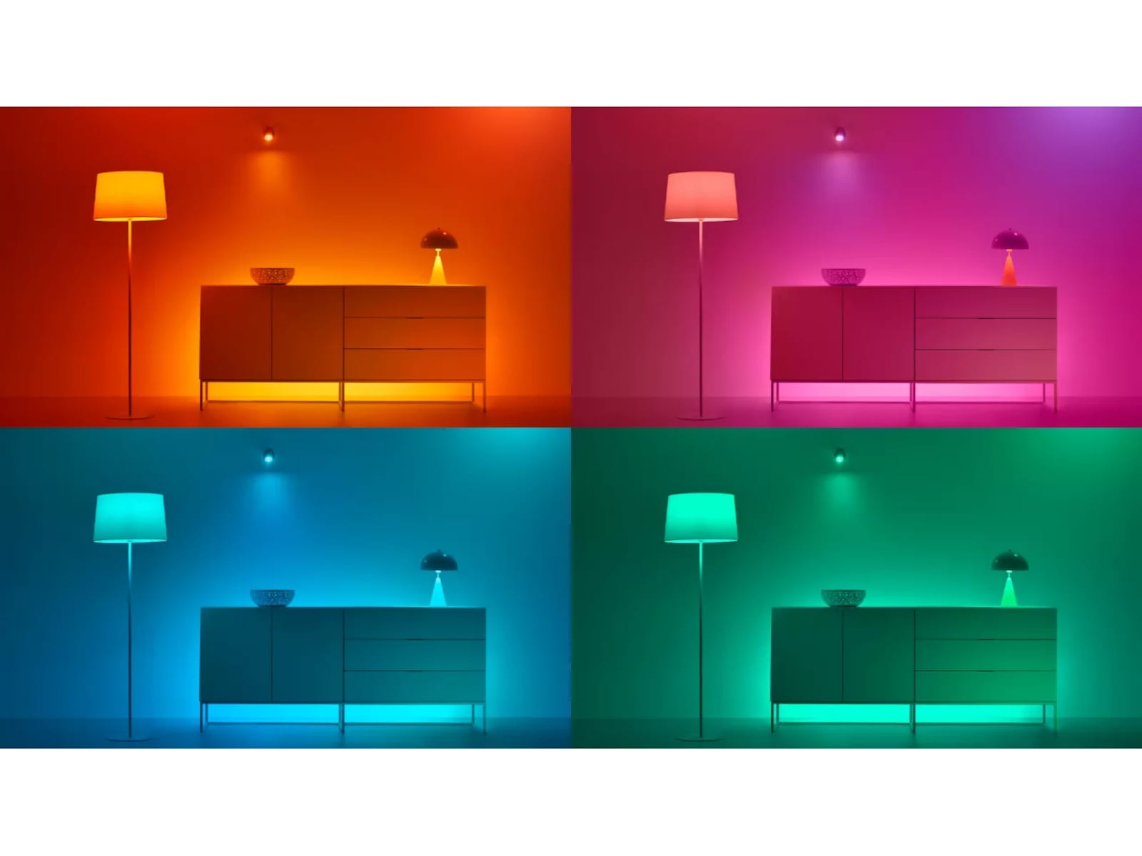 WiZ LED A-60 8,8W E27 RGB-pære LED-pærer & elpærer