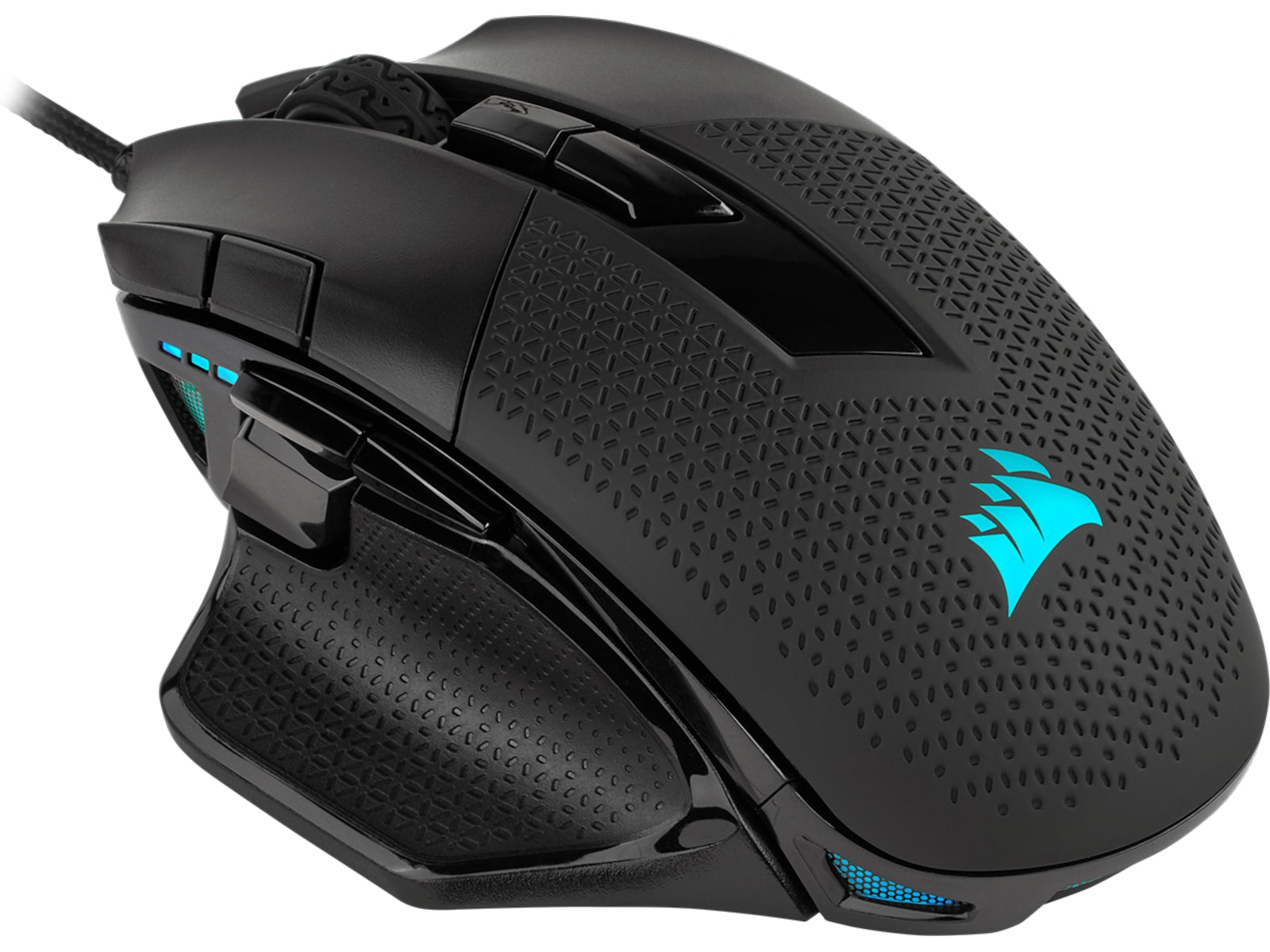 Corsair Gaming Nightsword RGB Mus (sort) Gamingmus