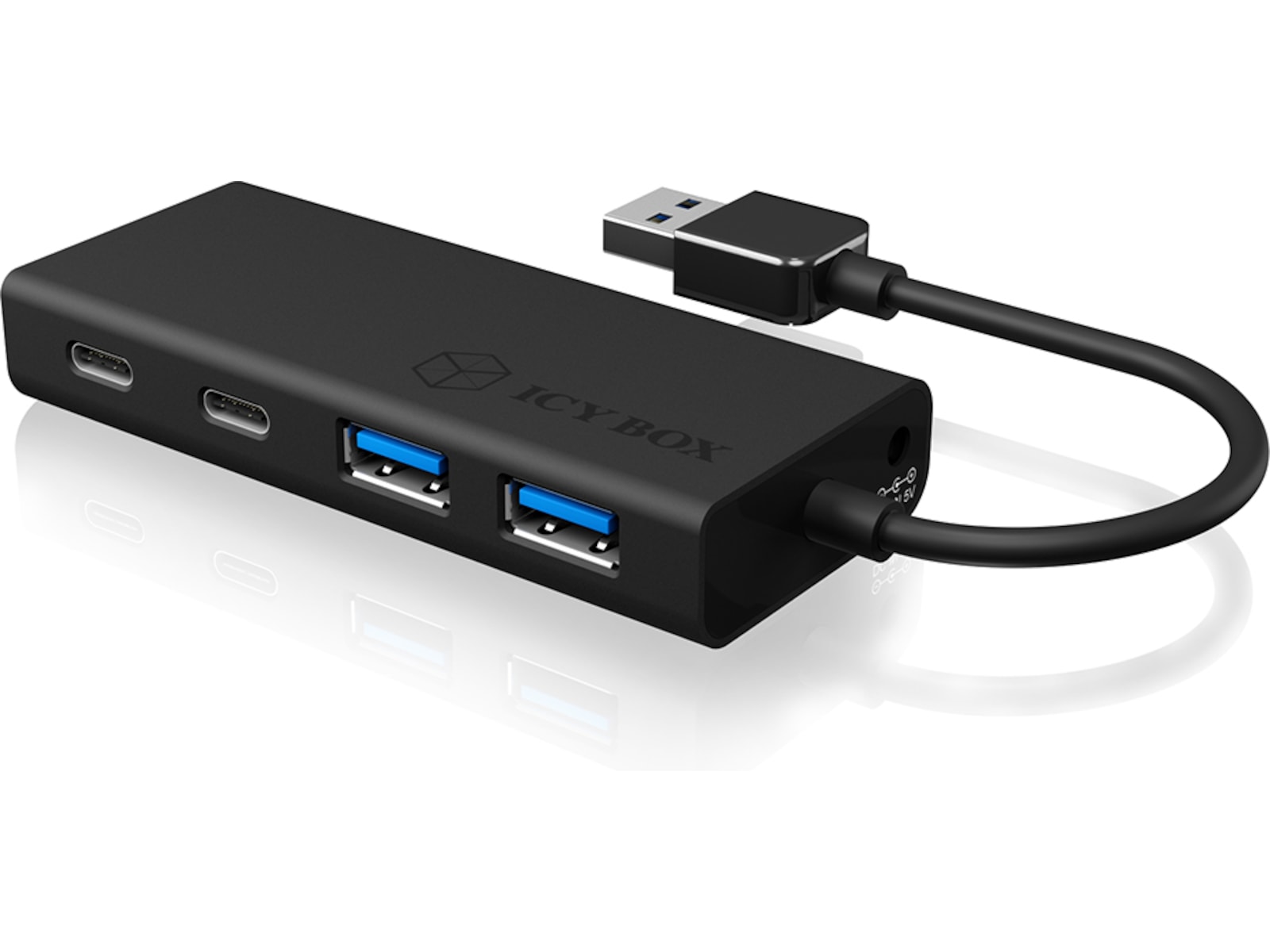 ICY BOX USB-A Hub Dockingstation og USB-hub