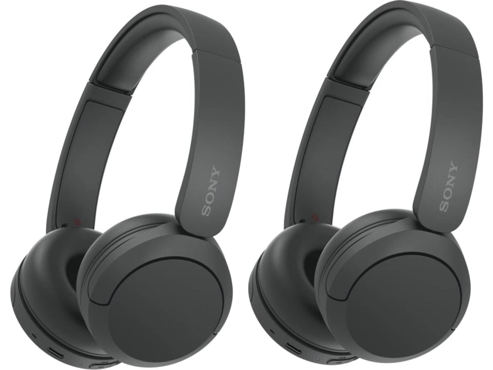 Sony WH-CH520 trådløse høretelefoner, On-Ear (sort) x2 Høretelefoner