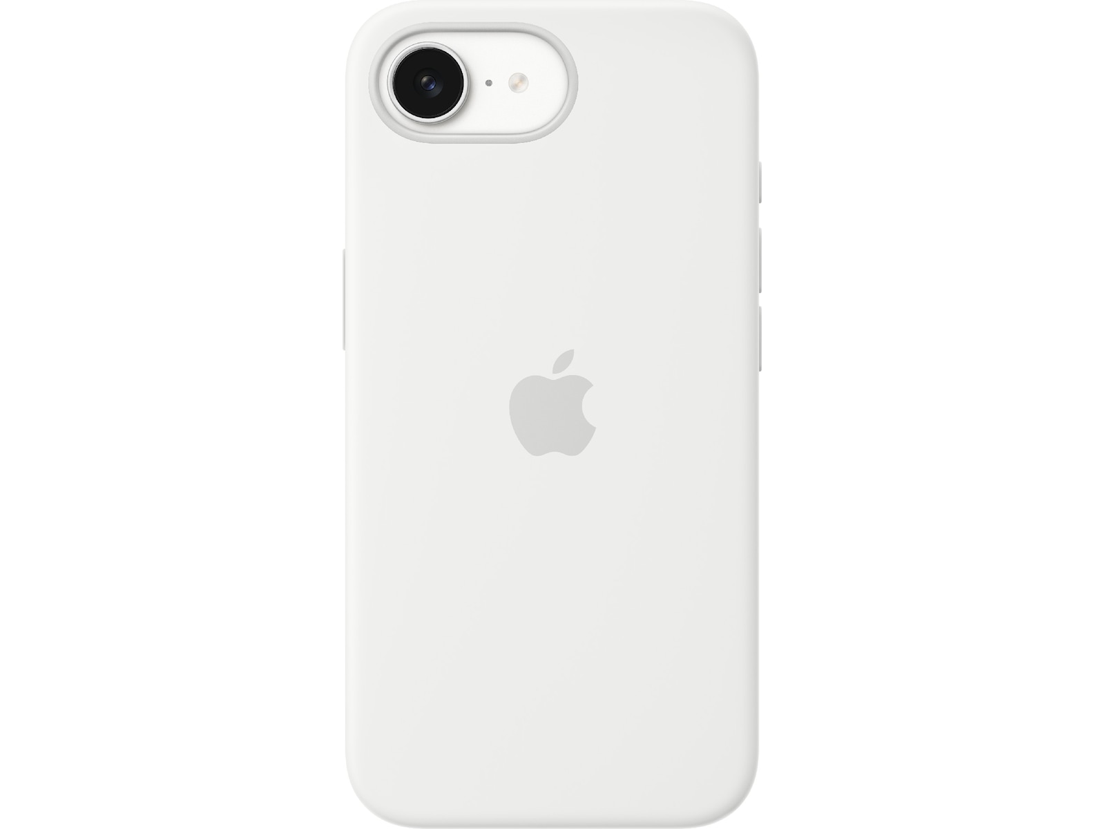 iPhone 16e Silikone cover (hvid) Mobilcover