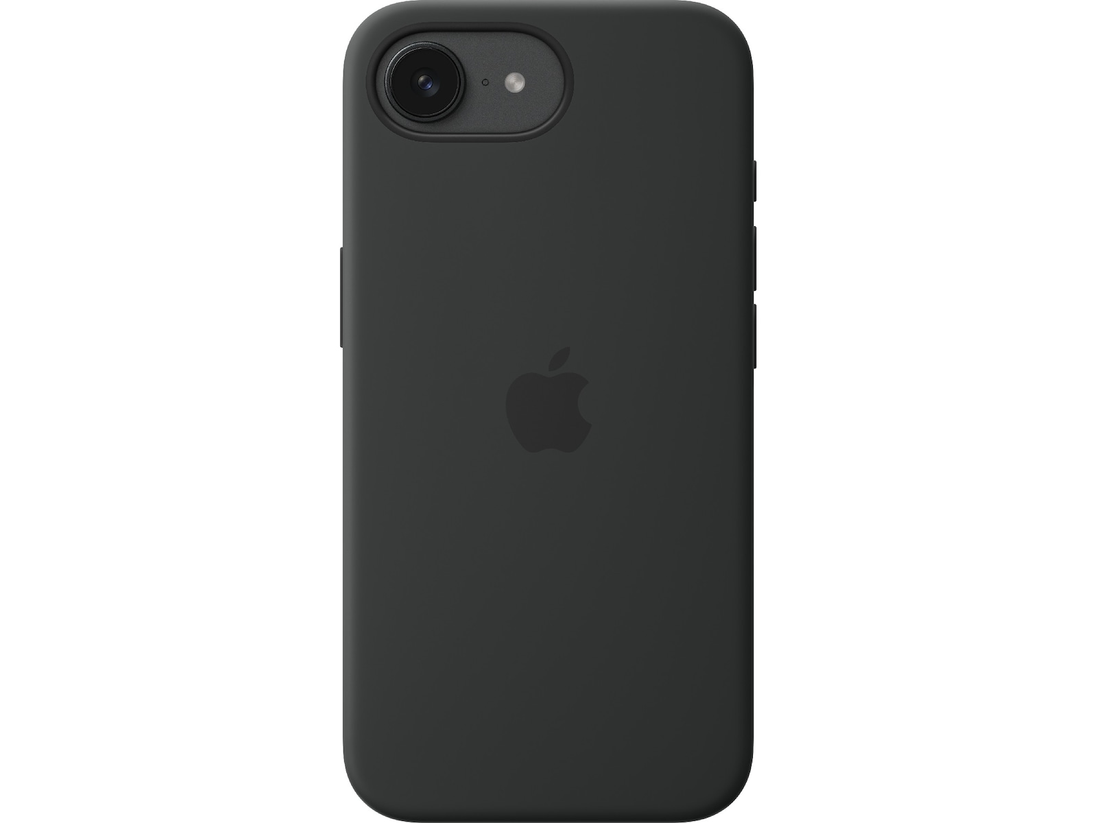 iPhone 16e Silikone cover (sort) Mobilcover