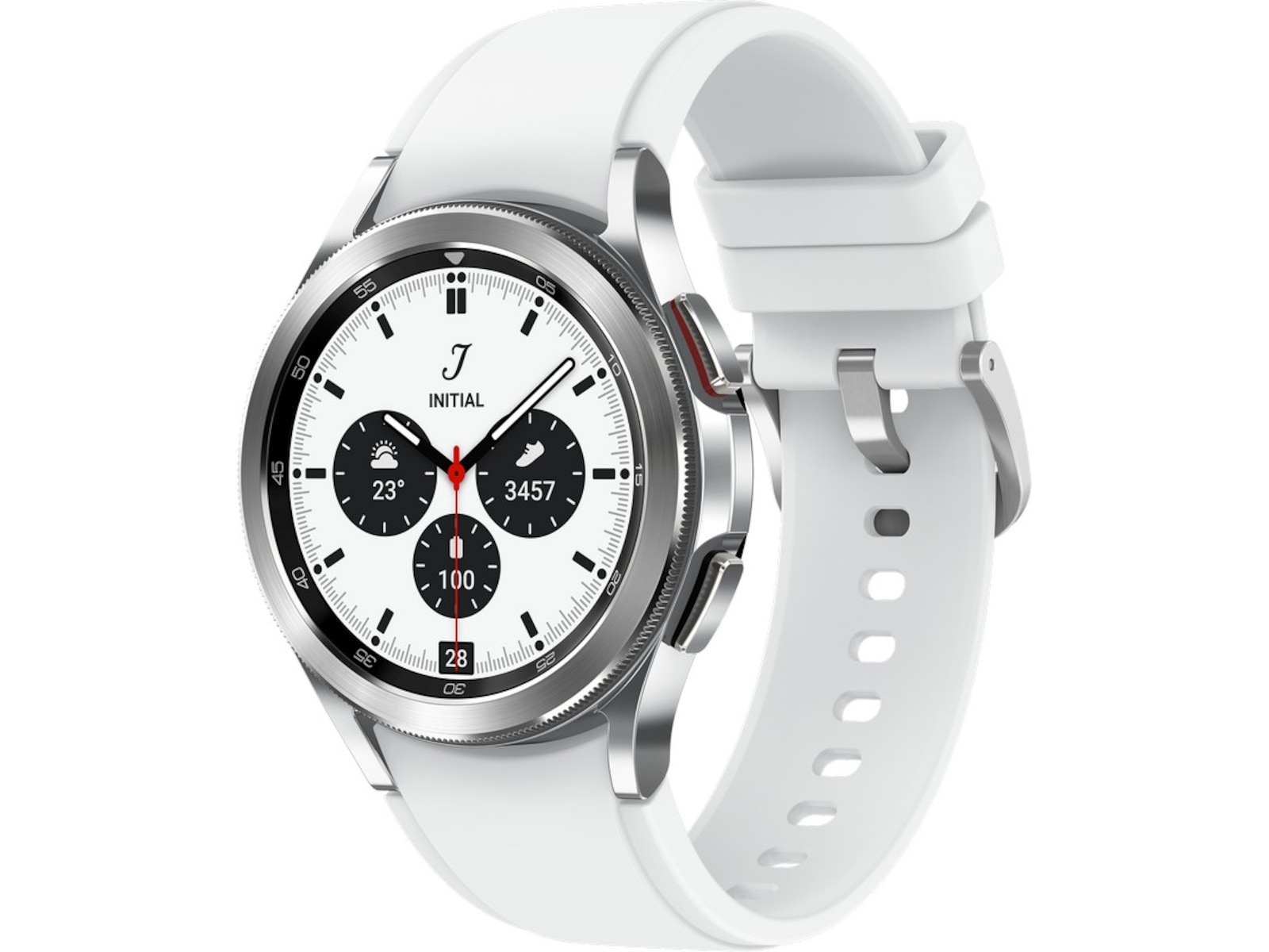 Samsung Galaxy Watch 4 Classic 42mm LTE (silver) Smartwatches Komplett.dk