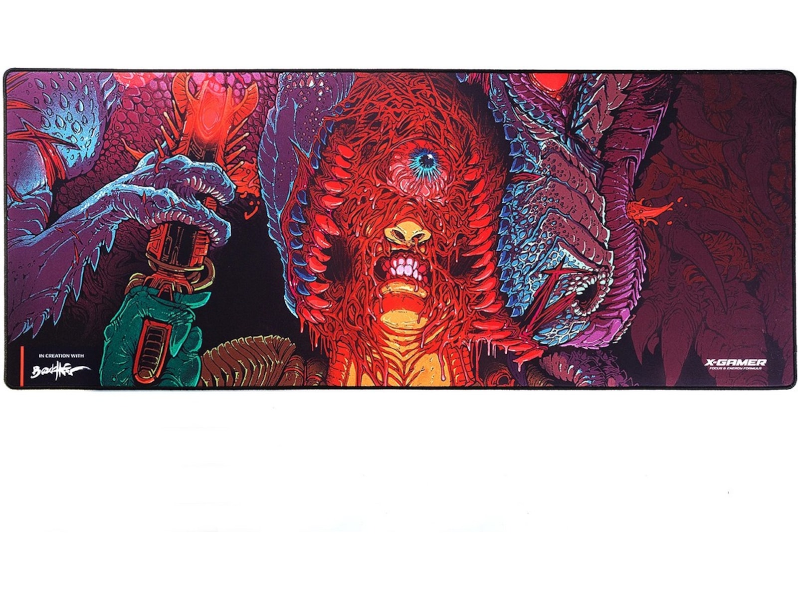 X-GAMER Rex Bite XXL Musemåtte Gamingmusemåtte