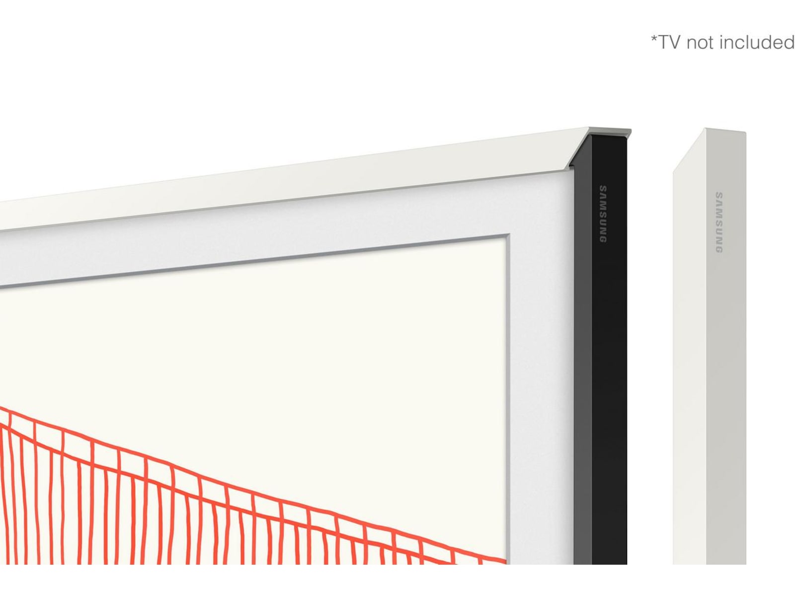 Samsung 85" ramme til The Frame (2021-2024, hvid) TV-rammer & tilbehør