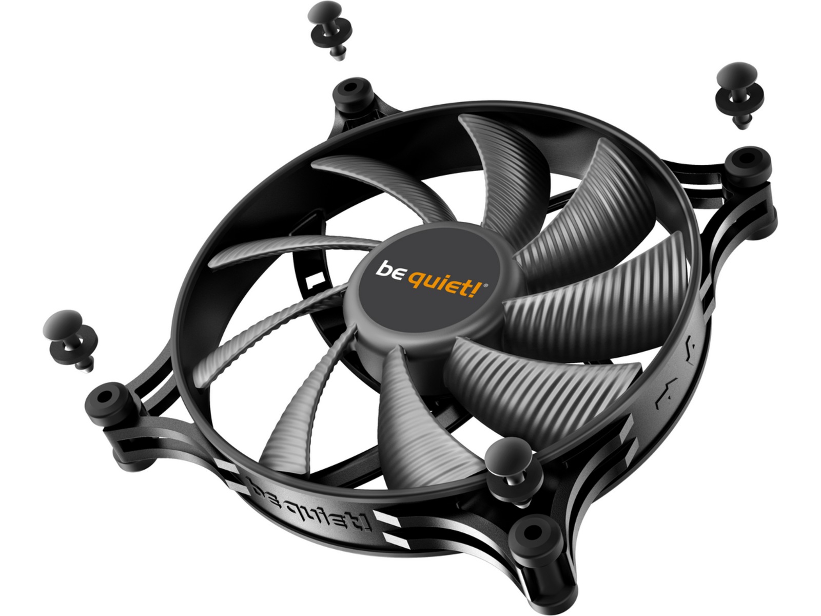 be quiet! Shadow Wings 2 140mm PWM Ventilator Blæsere