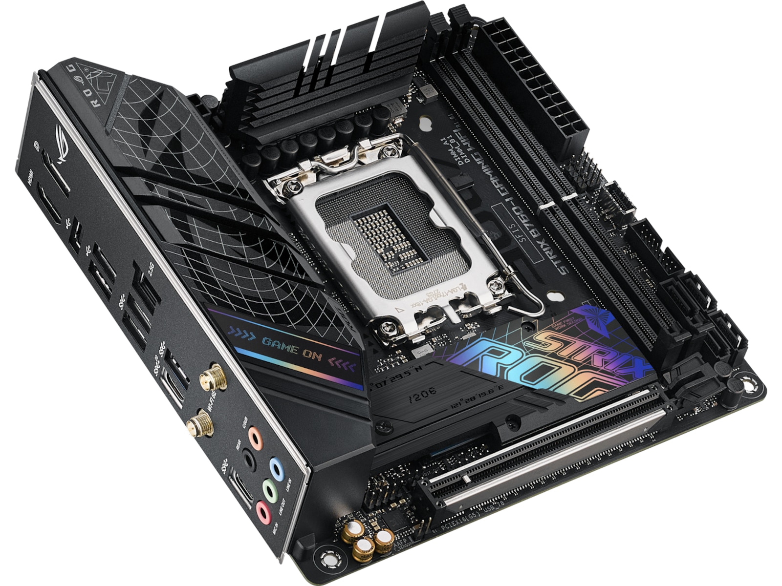 ASUS ROG STRIX B760-I GAMING WIFI Bundkort Intel Socket