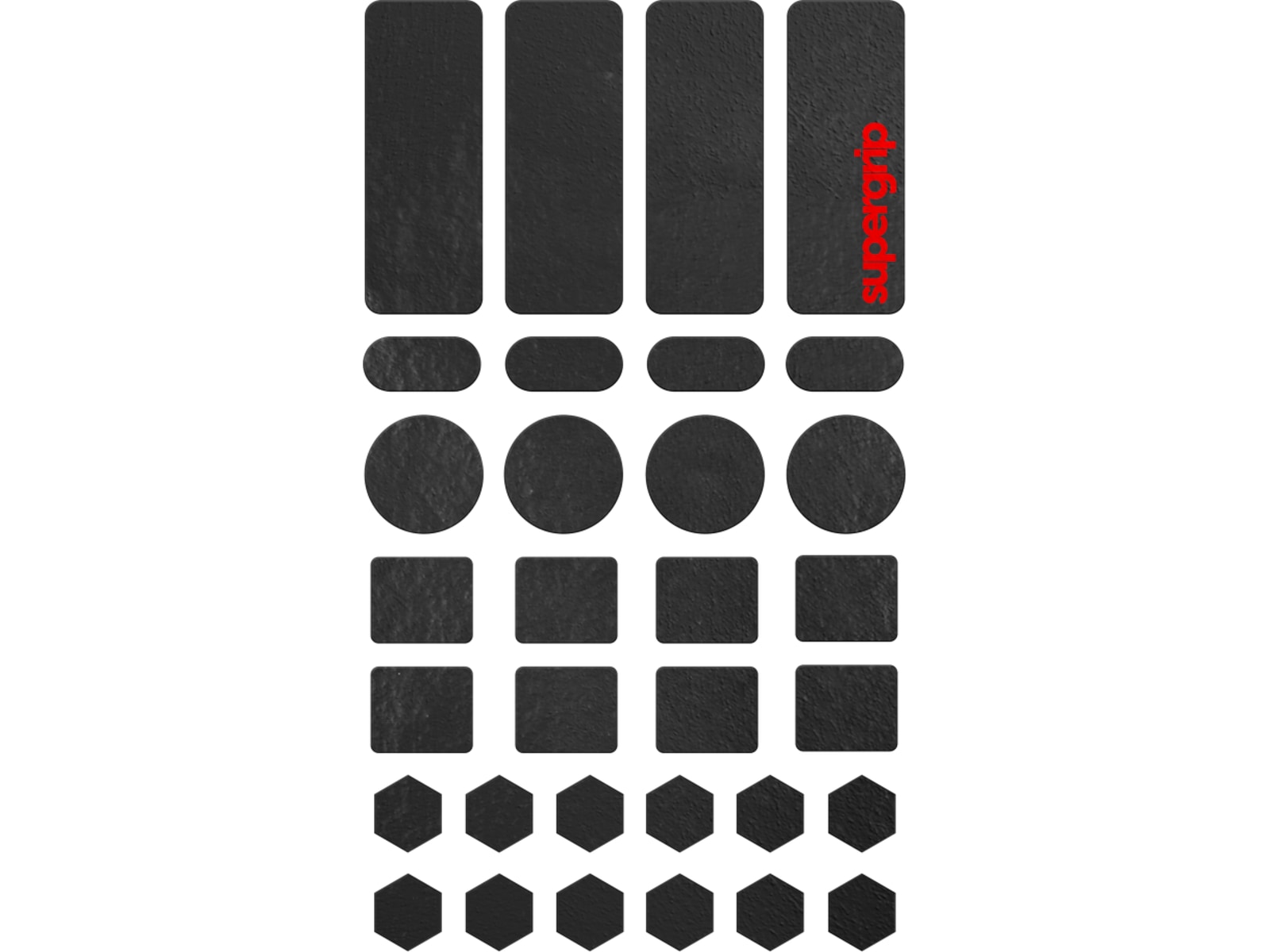 Pulsar Supergrip Grip Tape Universal Pre-Cut Tilbehør til gaming tastatur og mus