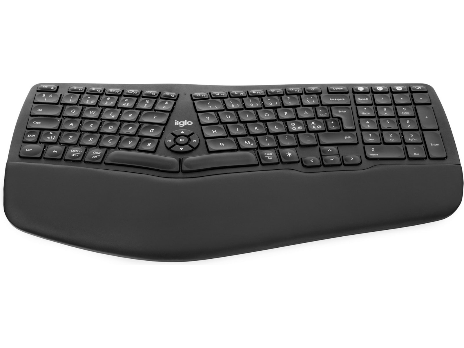 iiglo ERGO Kx trådløst ergonomisk tastatur Ergonomiske