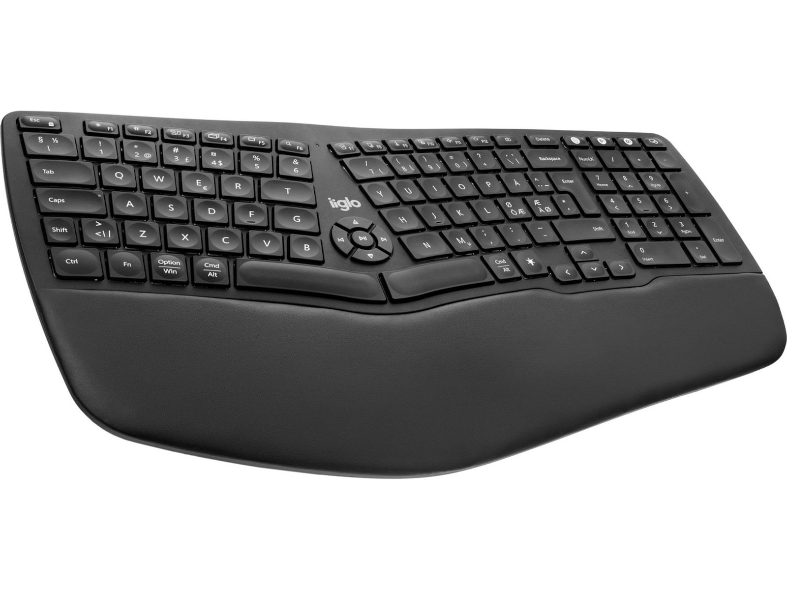 iiglo ERGO Kx trådløst ergonomisk tastatur Ergonomiske