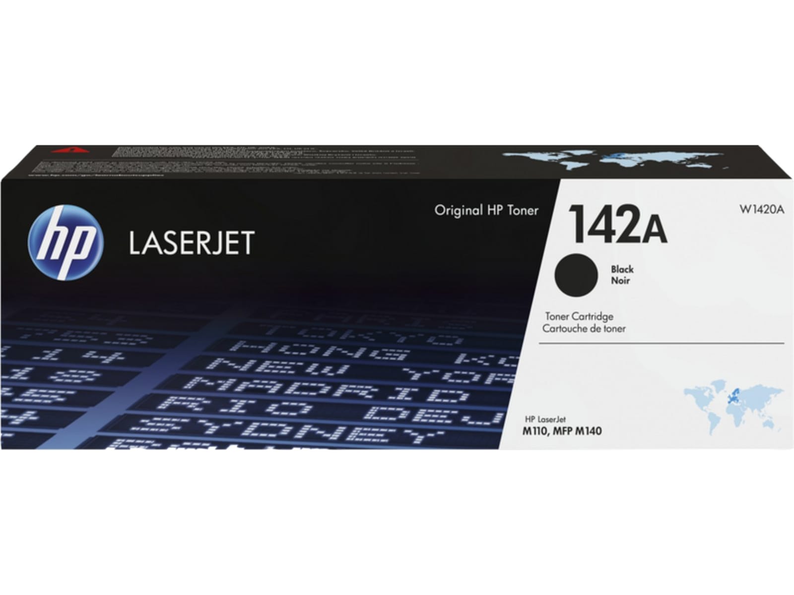 HP Toner 142A Sort Laser Toner