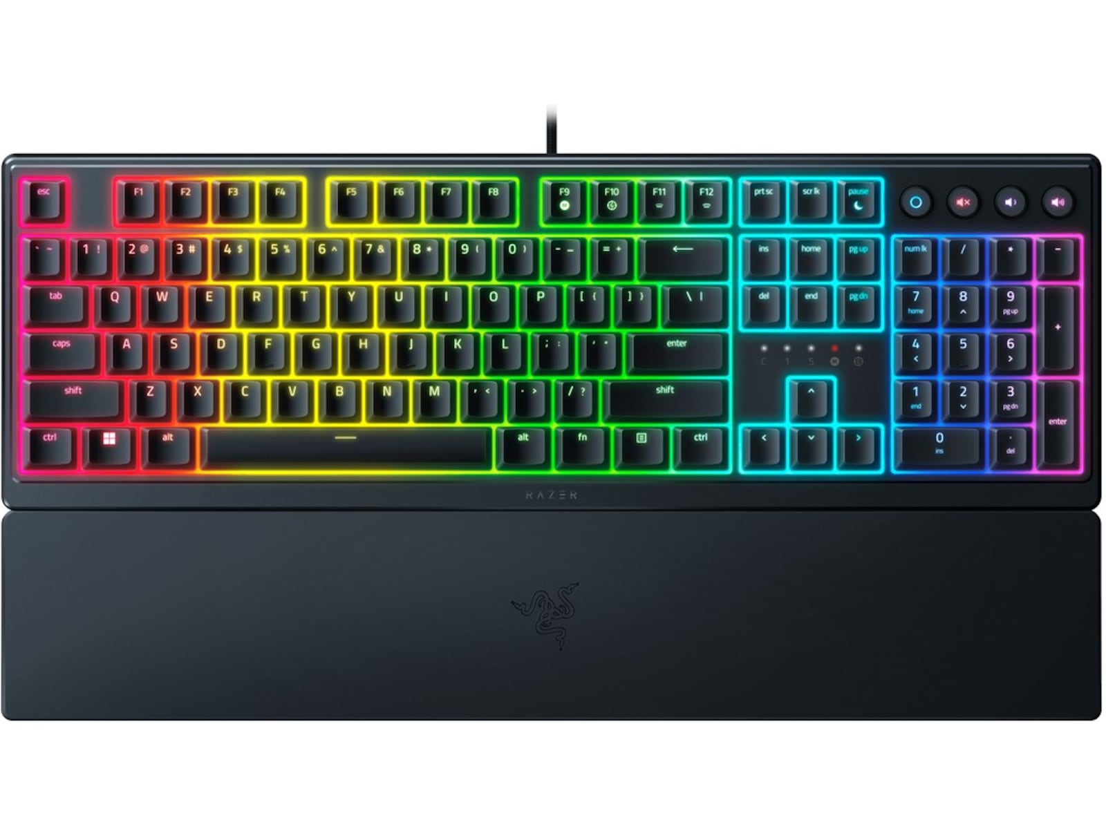 Razer Ornata V3 Gaming Tastatur (sort) Gamingkeyboard