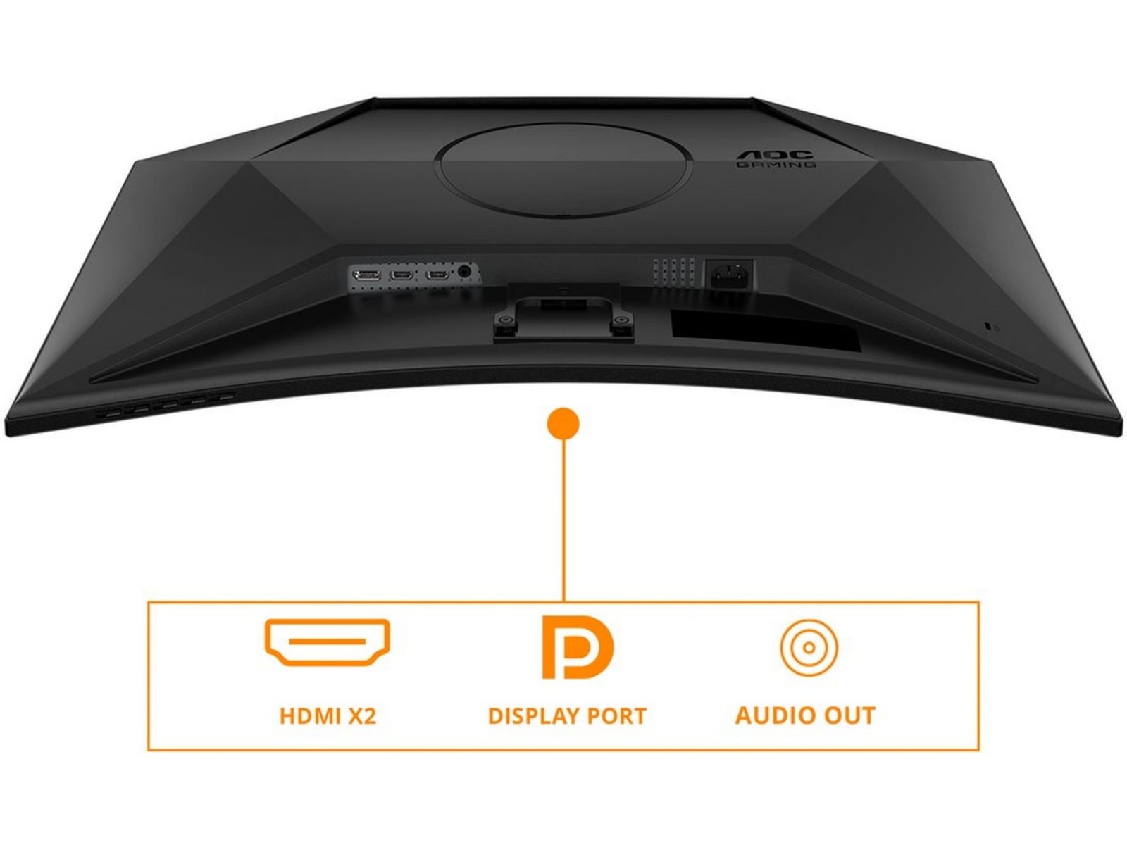 AOC 32" curved gamingskærm CQ32G4VE Gamingskærme