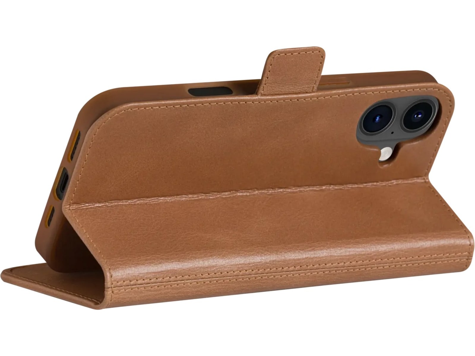 dbramante1928 iPhone 16 Plus Copenhagen wallet cover (tan) Mobilcover