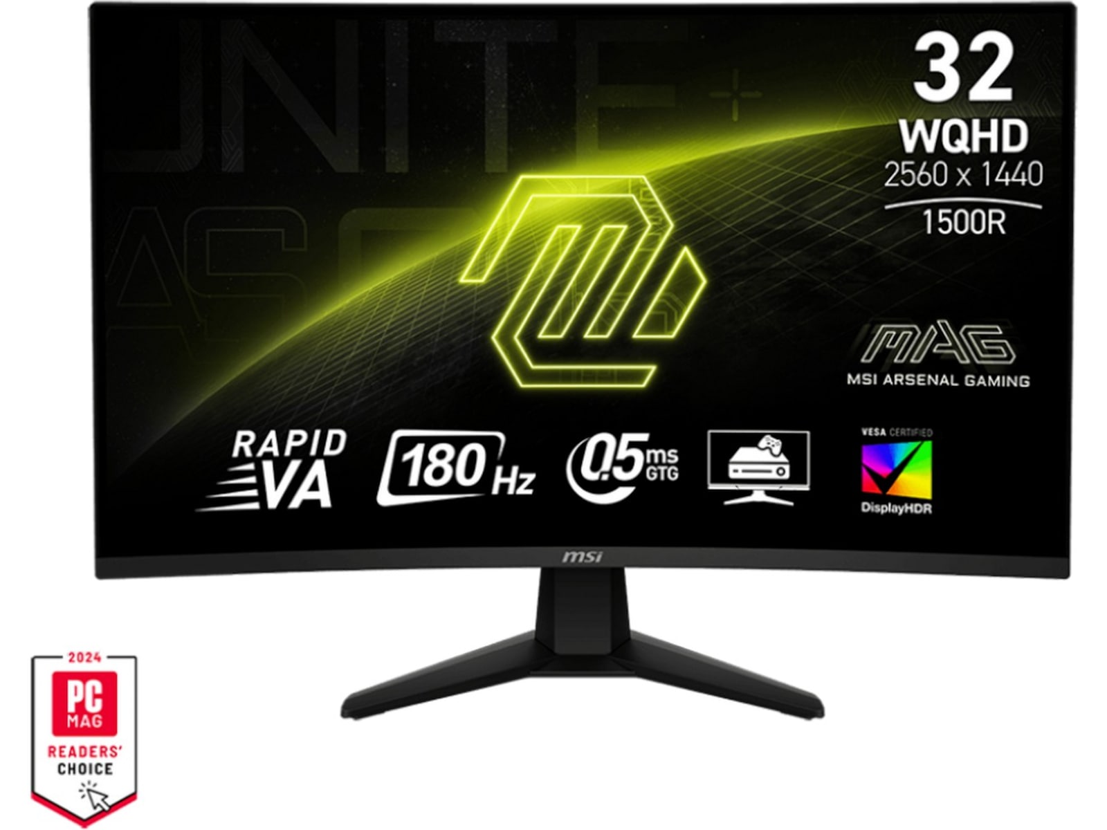 MSI 32" curved gamingskærm MAG 32CQ6F Gamingskærme