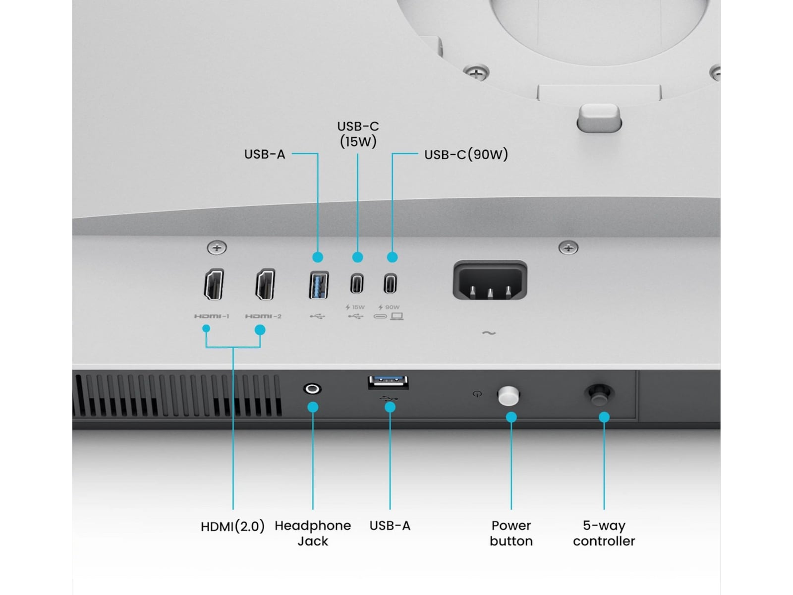BenQ 27" 4K skærm MA270U Skærme