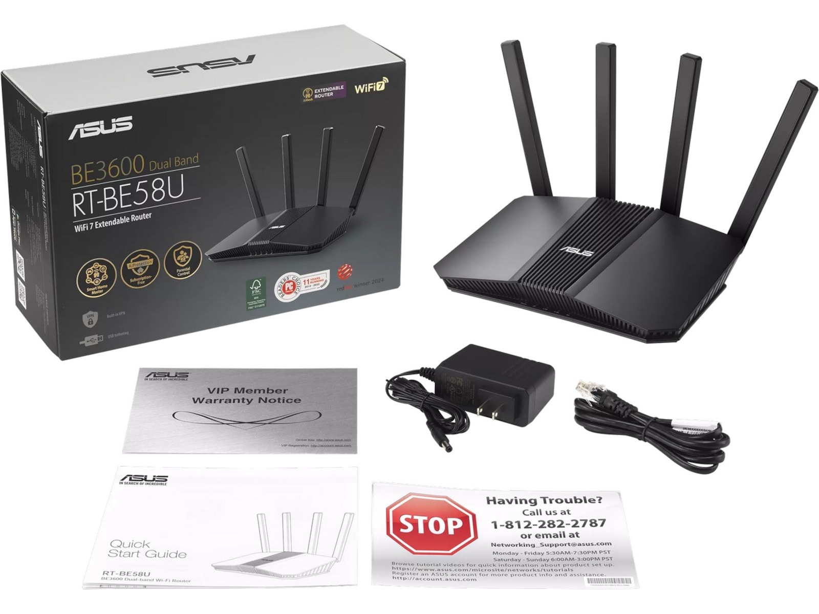 ASUS RT-BE58U router Routere