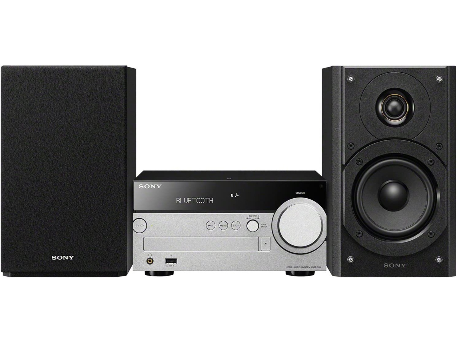 Sony CMTSX7B Mini HiFi System med DAB Hjemmebiografsystem Komplett.dk