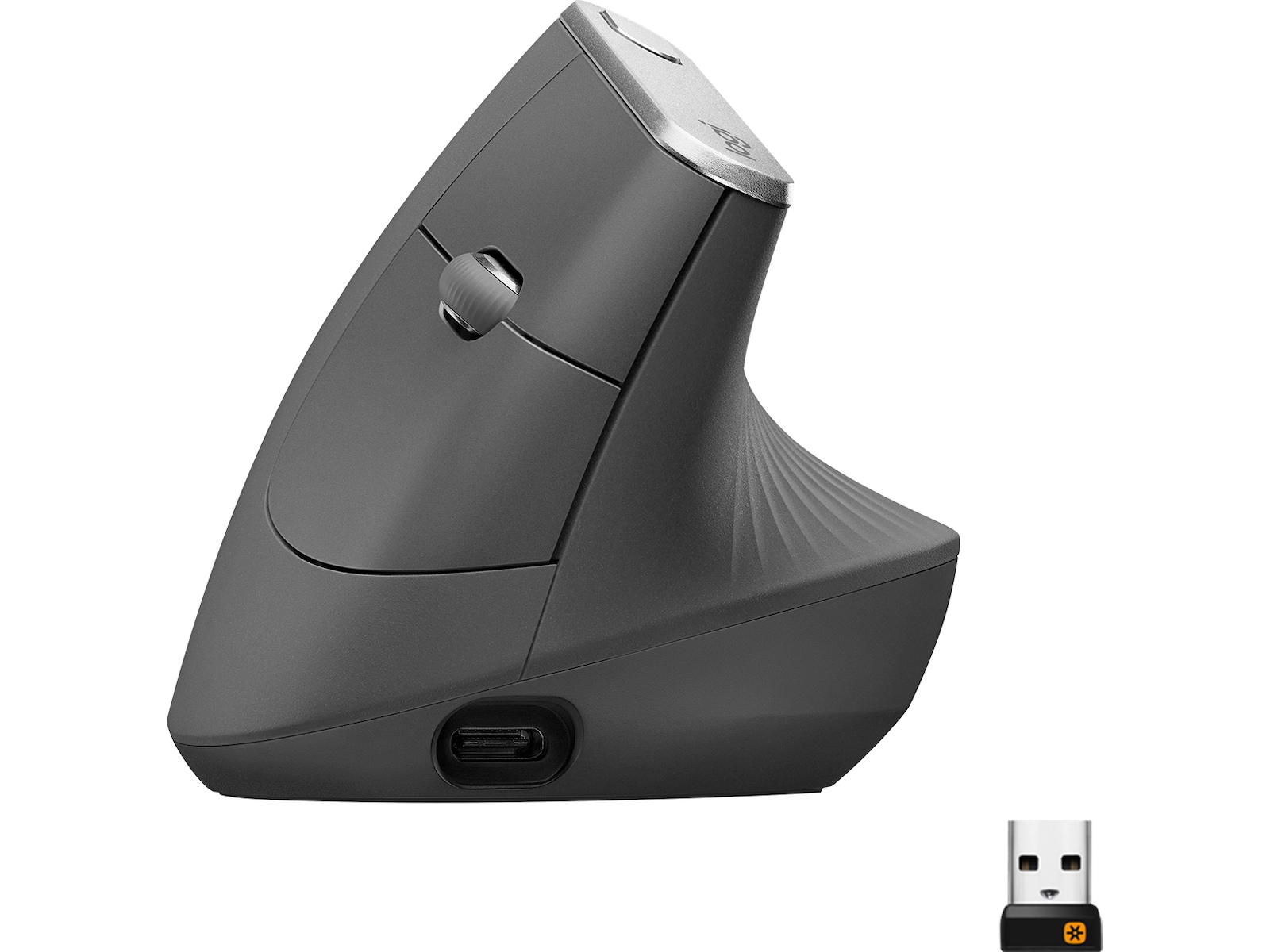 Logitech MX Vertical Trådløs Bluetooth Computermus Ergonomiske