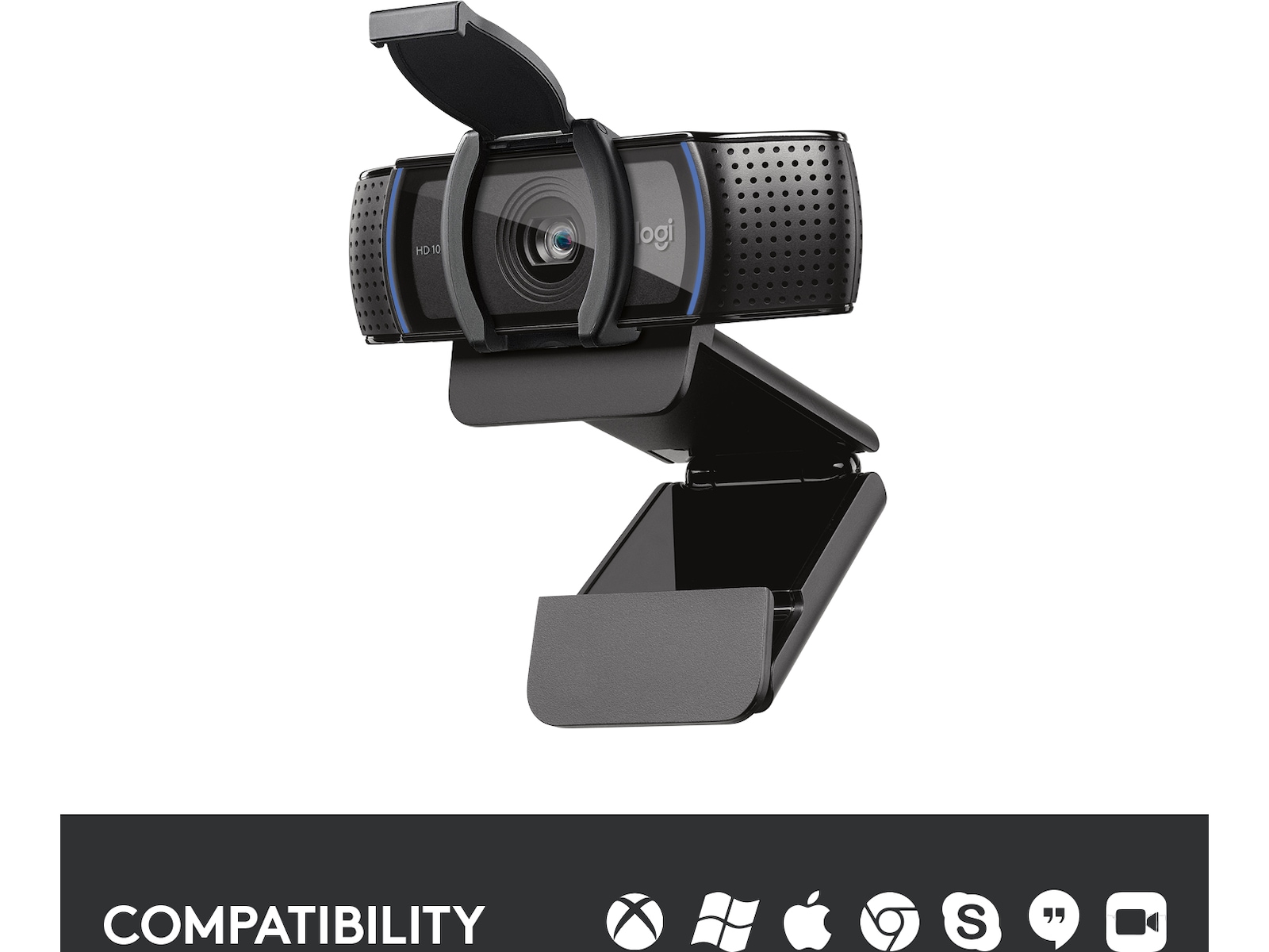 Logitech C920s PRO HD Webkamera Webkameraer