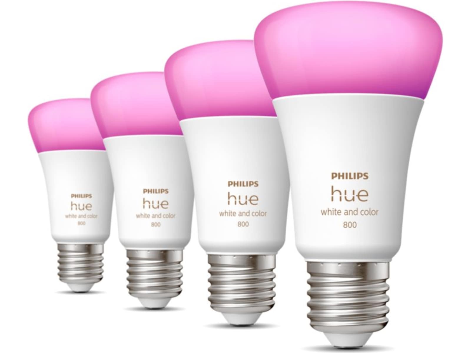 Philips Hue WCA pærer 6,5 W A60 E27 4 stk LED-pærer & elpærer
