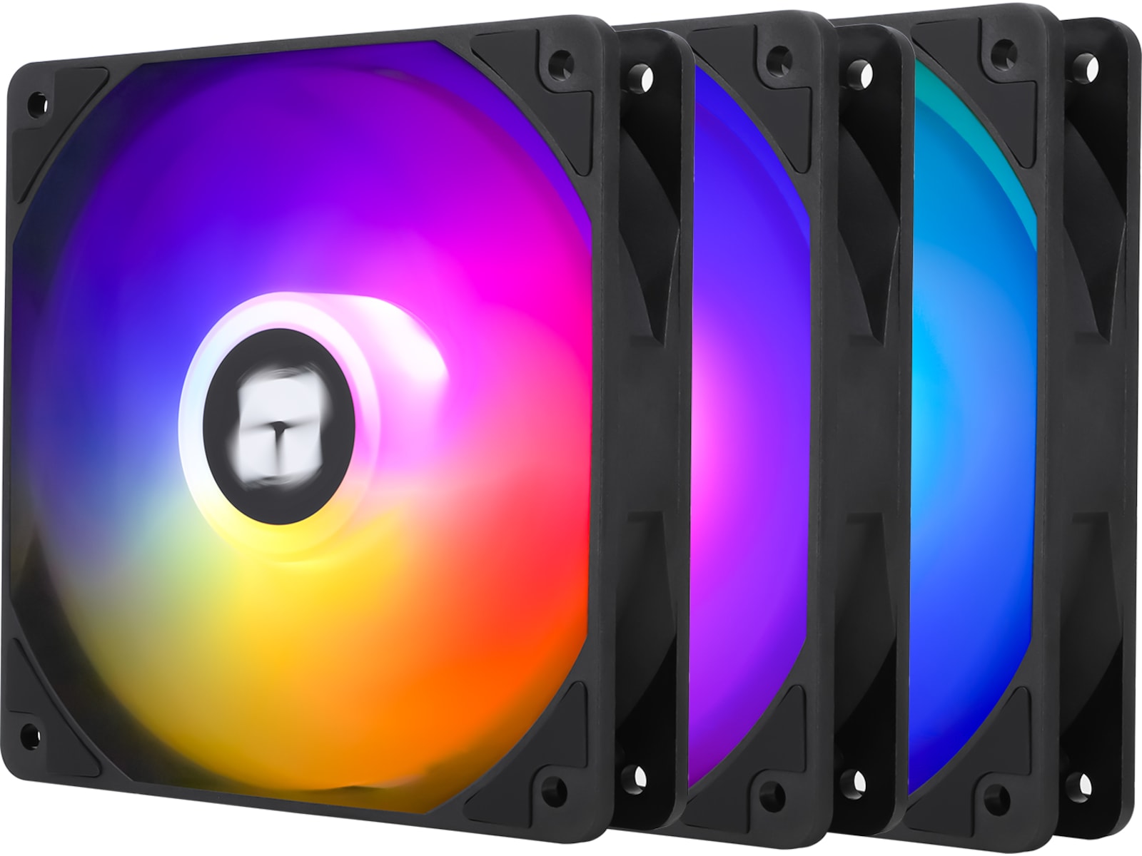 Thermalright TL-C12C-S ARGB 120mm Ventilator 3-Pack (sort) Blæsere