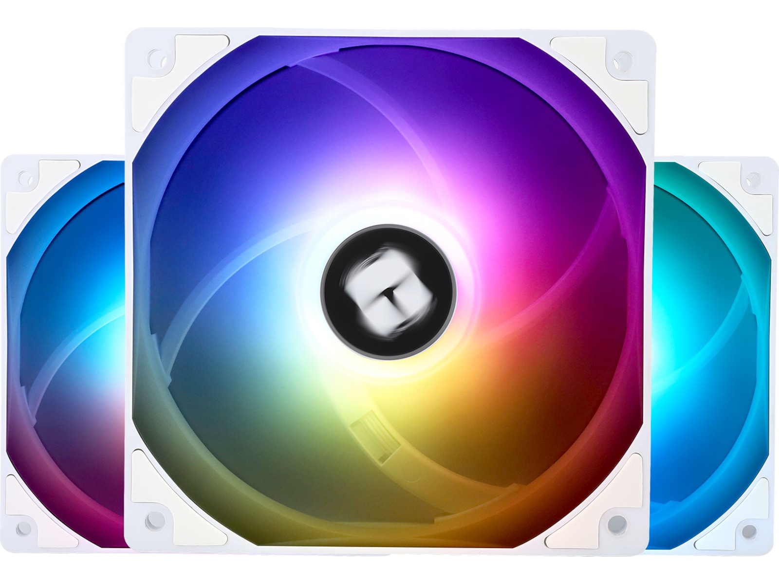 Thermalright TL-C12CW-S ARGB 120mm Ventilator 3-Pack (hvidt) Blæsere