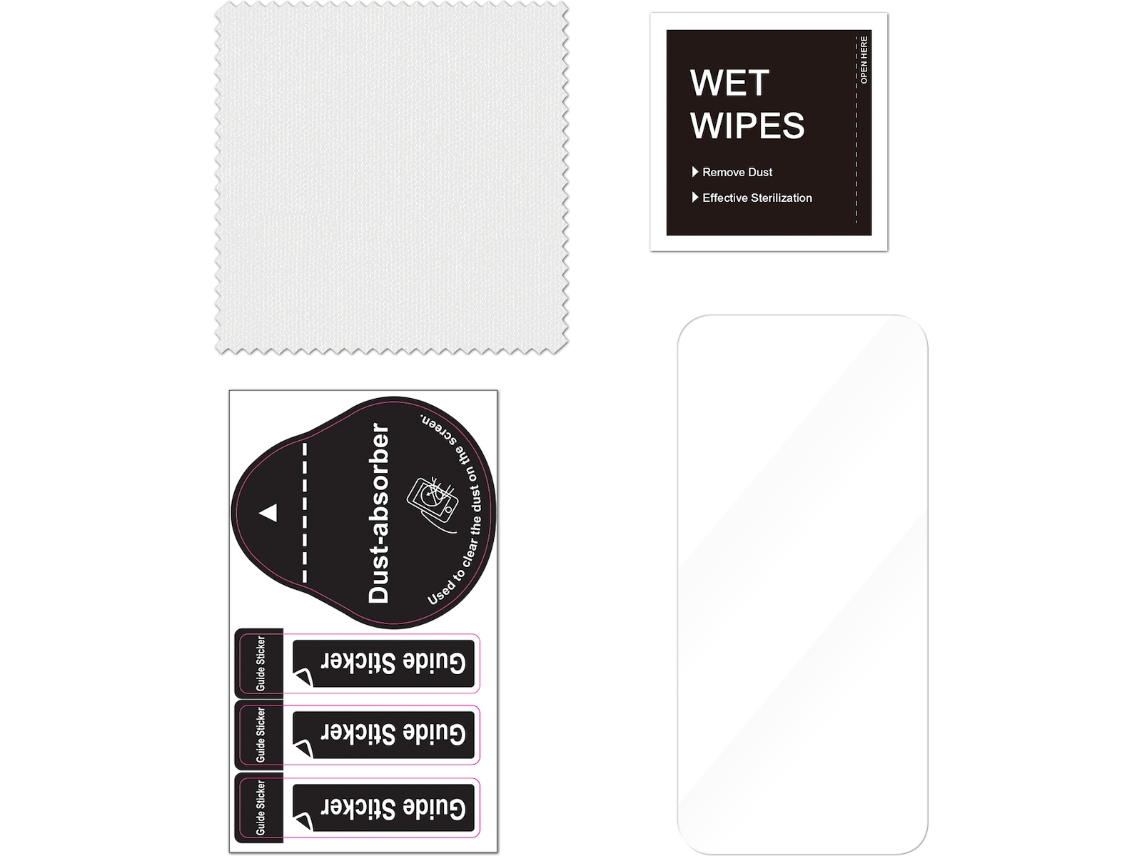 iiglo iPhone 16 Plus / 15 Plus Skærmbeskytter Skærmbeskyttelse mobiltelefon