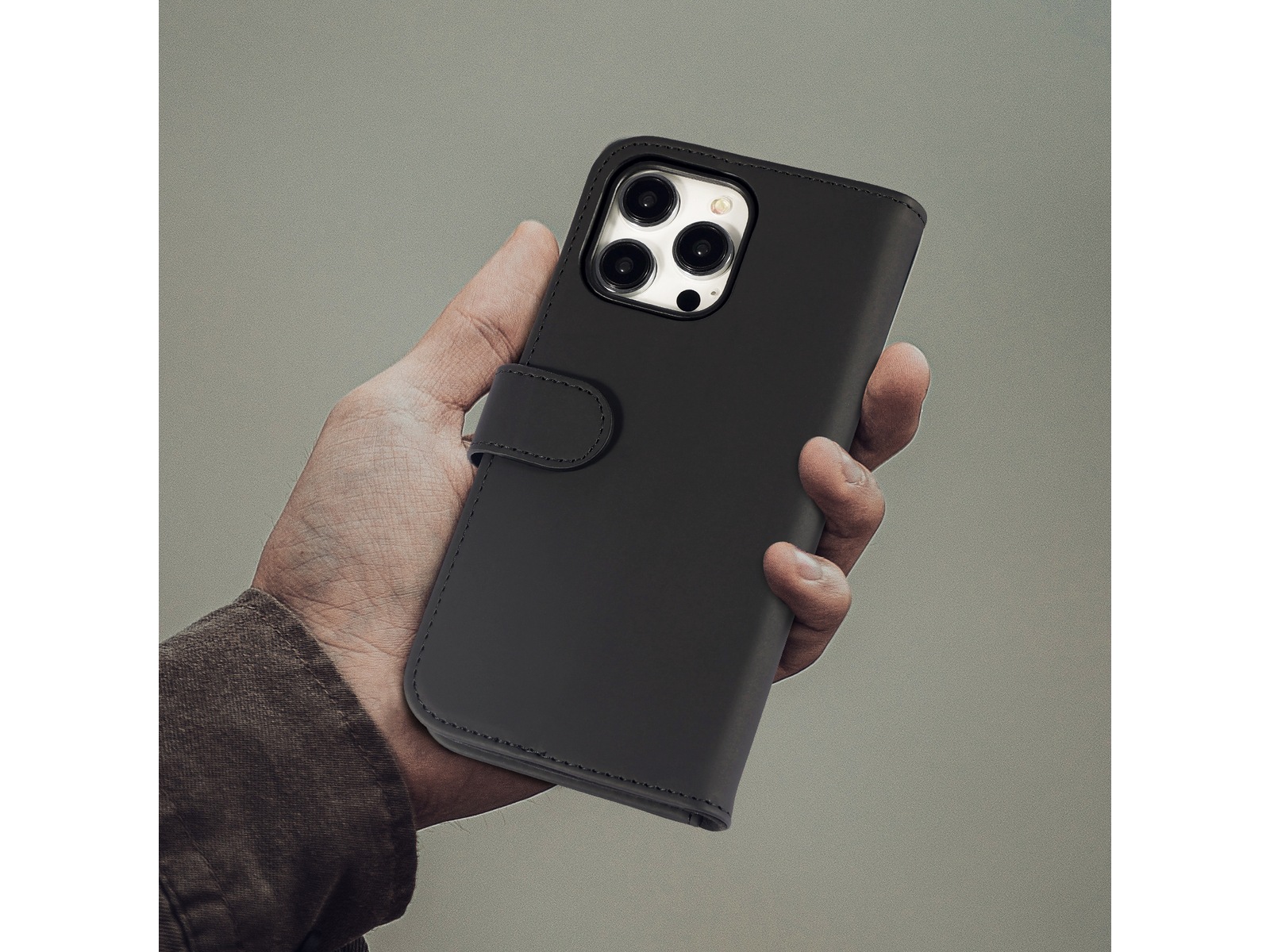 iiglo iPhone 15 Pro Max Wallet cover (sort) Mobilcover