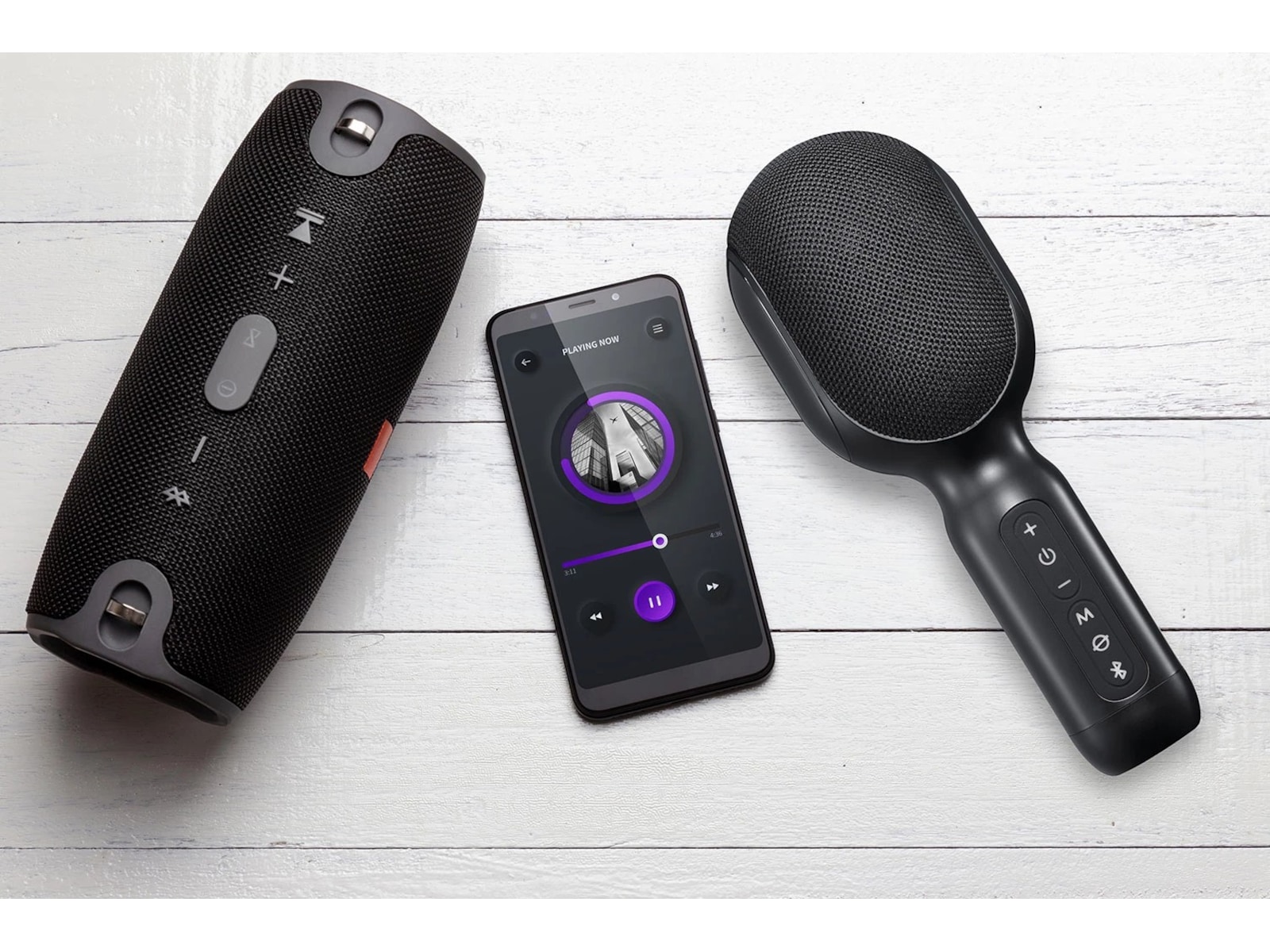 Andersson PYM-P3000 Festmikrofon med højttaler Trådløs / Bluetooth højttaler