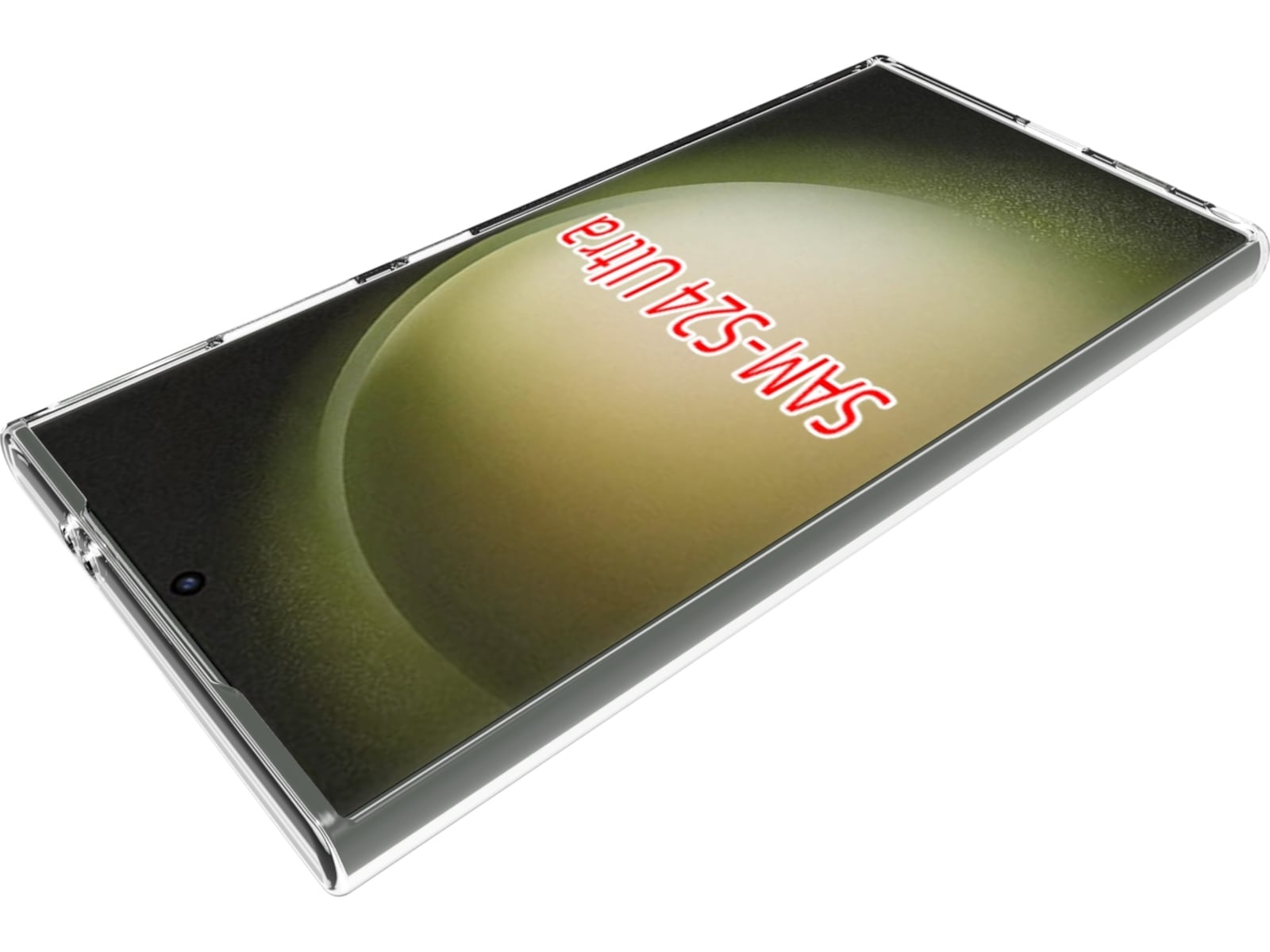 iiglo Galaxy S24 Ultra Silikone cover (gennemsigtig) Mobilcover