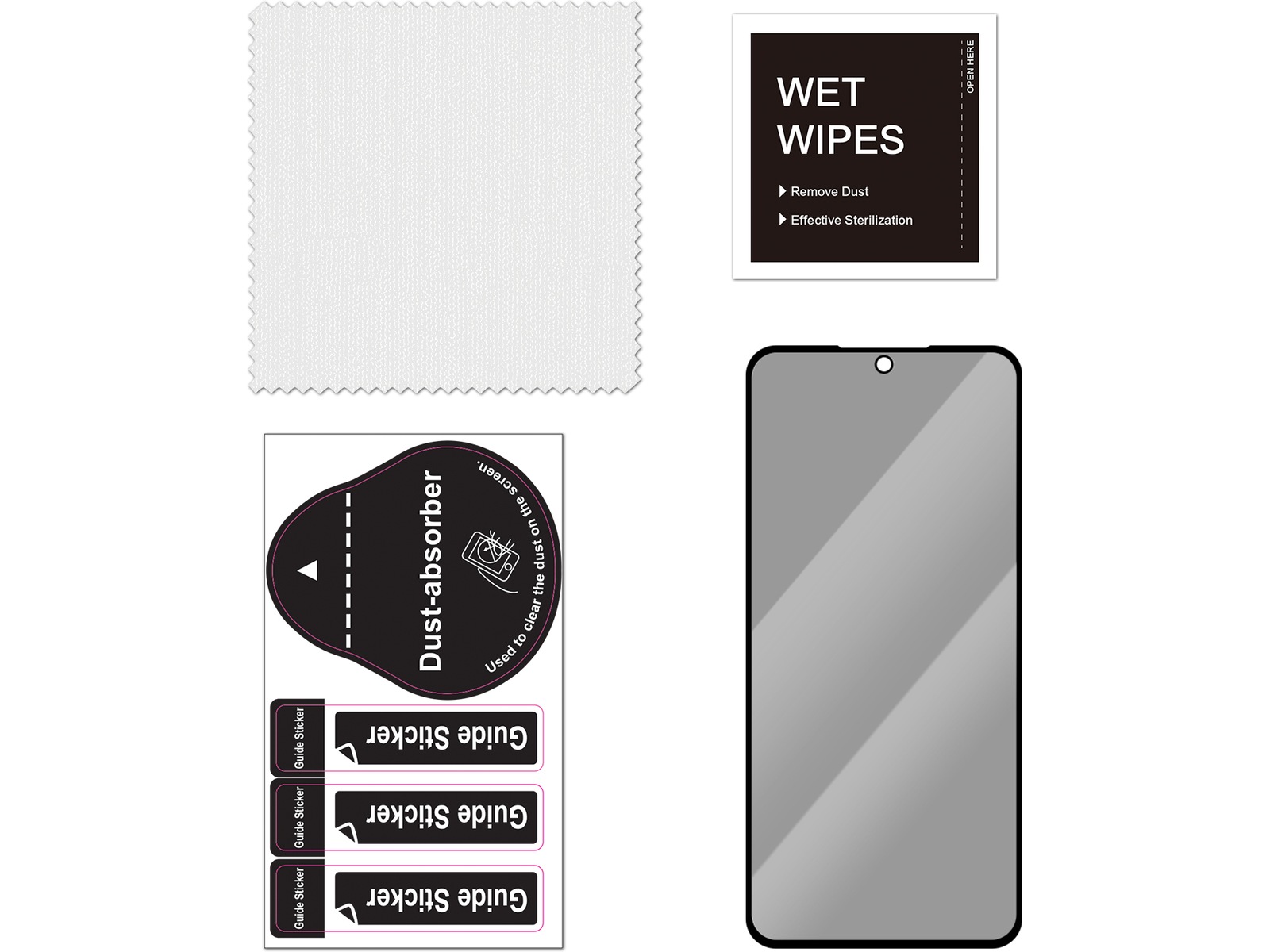 iiglo Galaxy S23 FE Privacy Skærmbeskytter Skærmbeskyttelse mobiltelefon