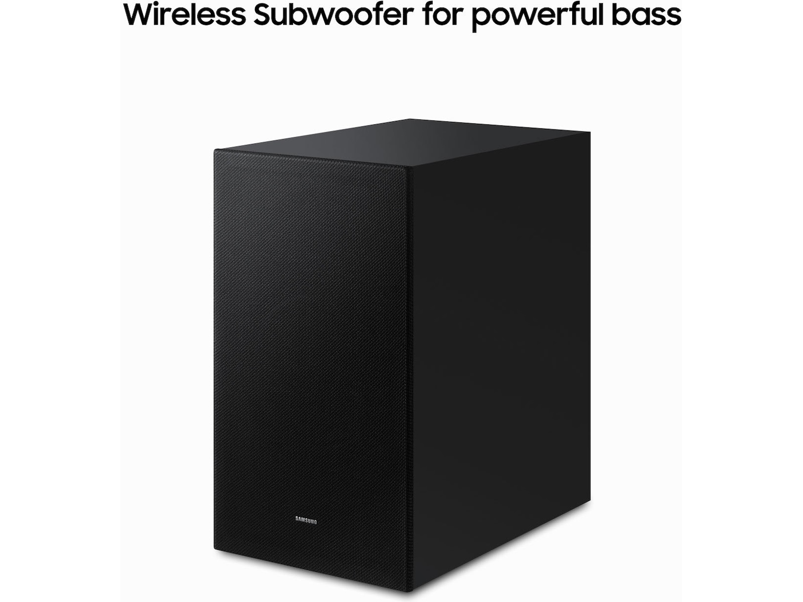 Samsung HW-S710D soundbar med subwoofer (sort) Soundbars