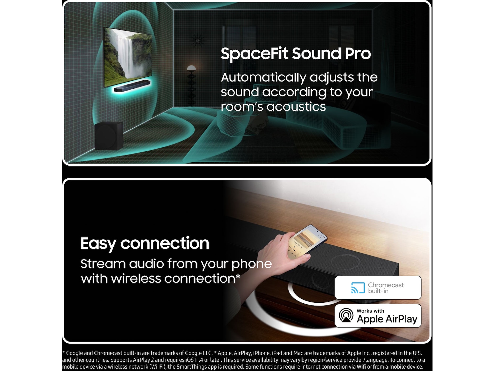 Samsung HW-Q935D soundbar med subwoofer (sort) Soundbars