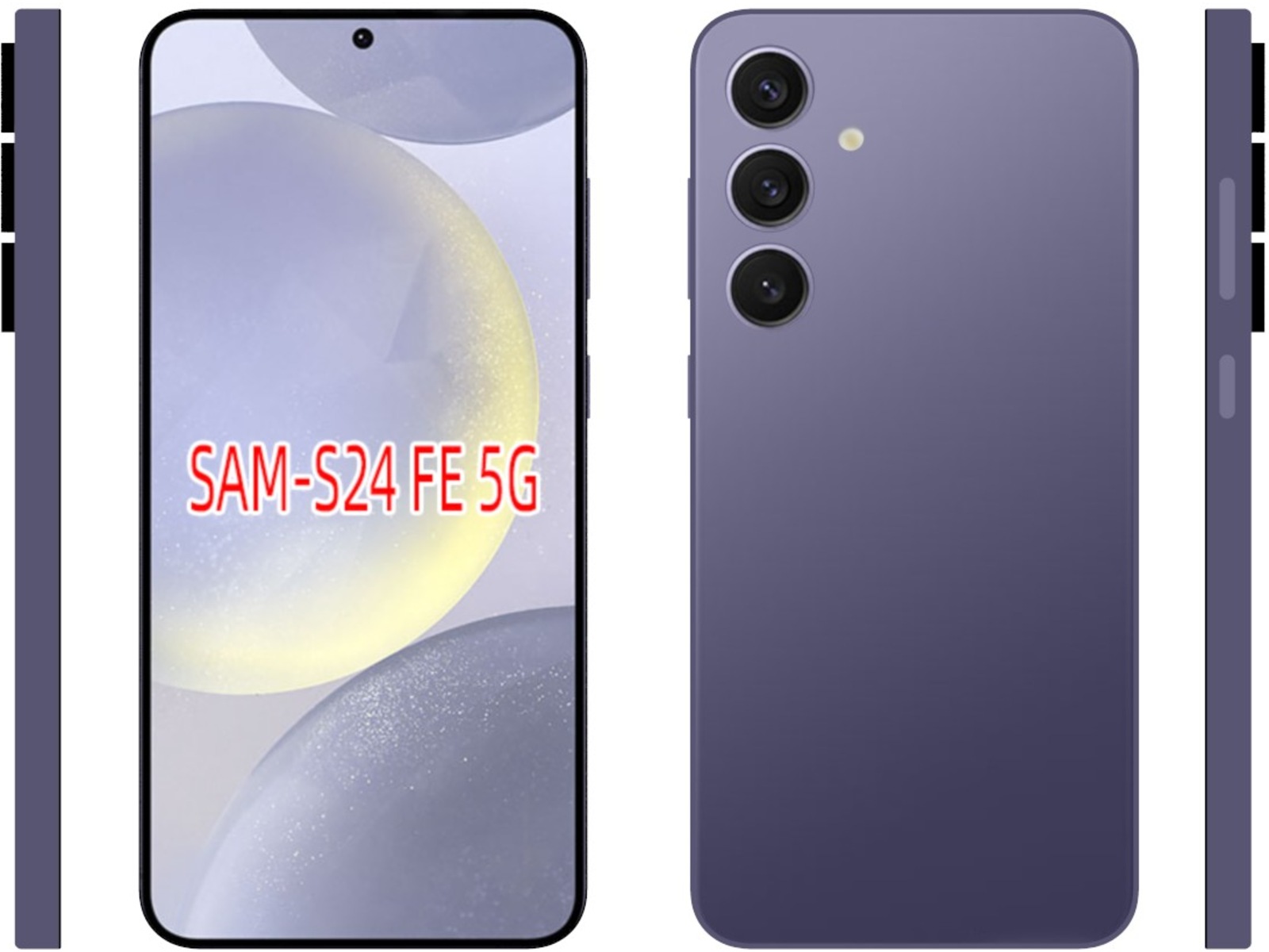 iiglo Galaxy S24 FE Silikone coverr (gennemsigtig) Mobilcover