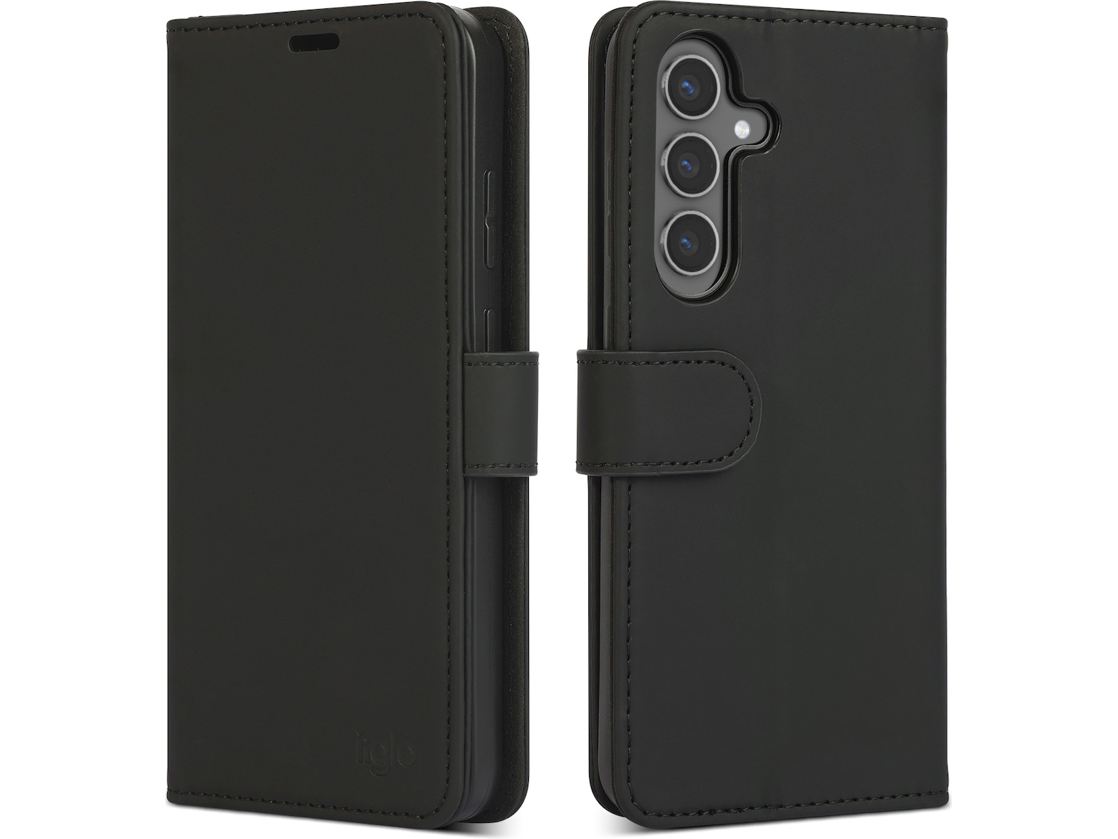 iiglo Galaxy S25+ Wallet cover (sort) Mobilcover