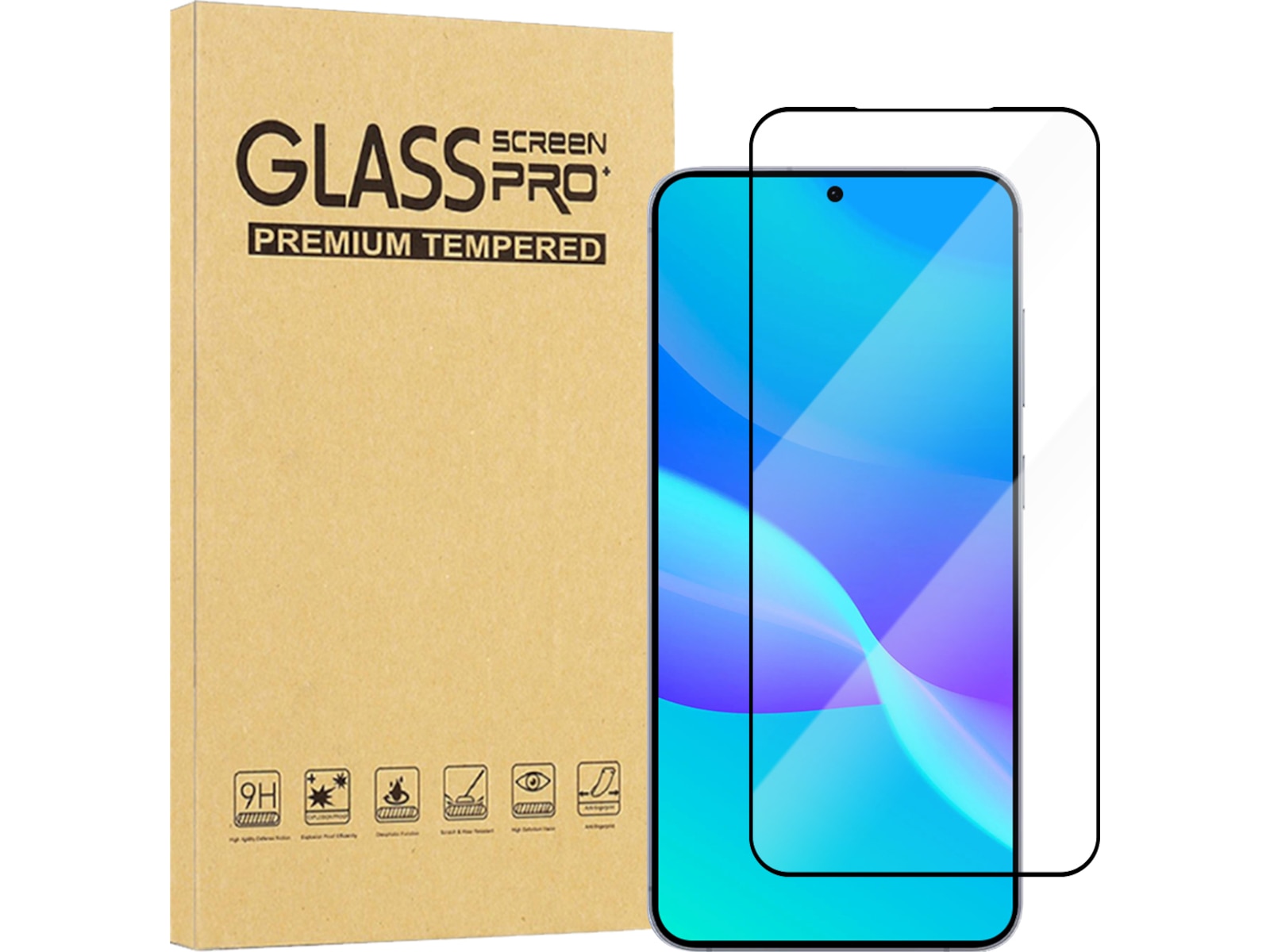 iiglo Galaxy S25+ Skærmbeskytter Skærmbeskyttelse mobiltelefon