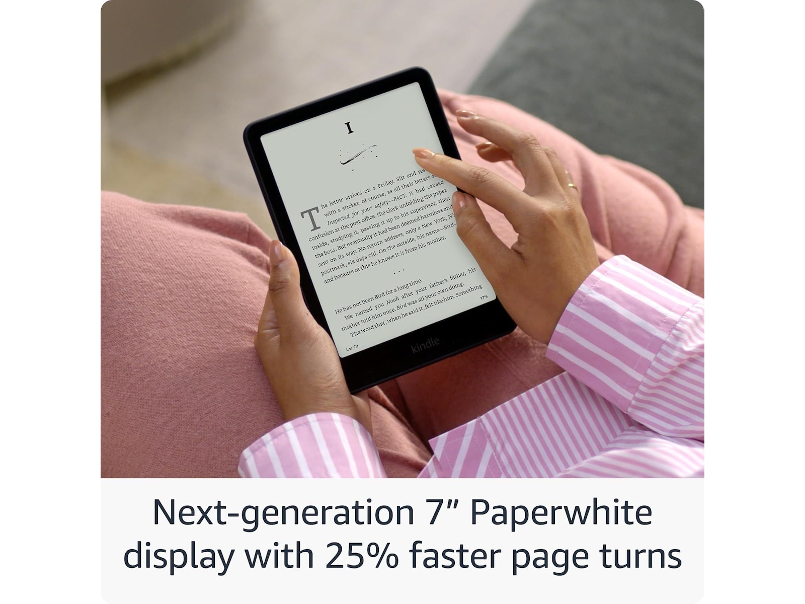 Amazon Kindle Paperwhite 7" 16GB (sort) E-bogslæsere