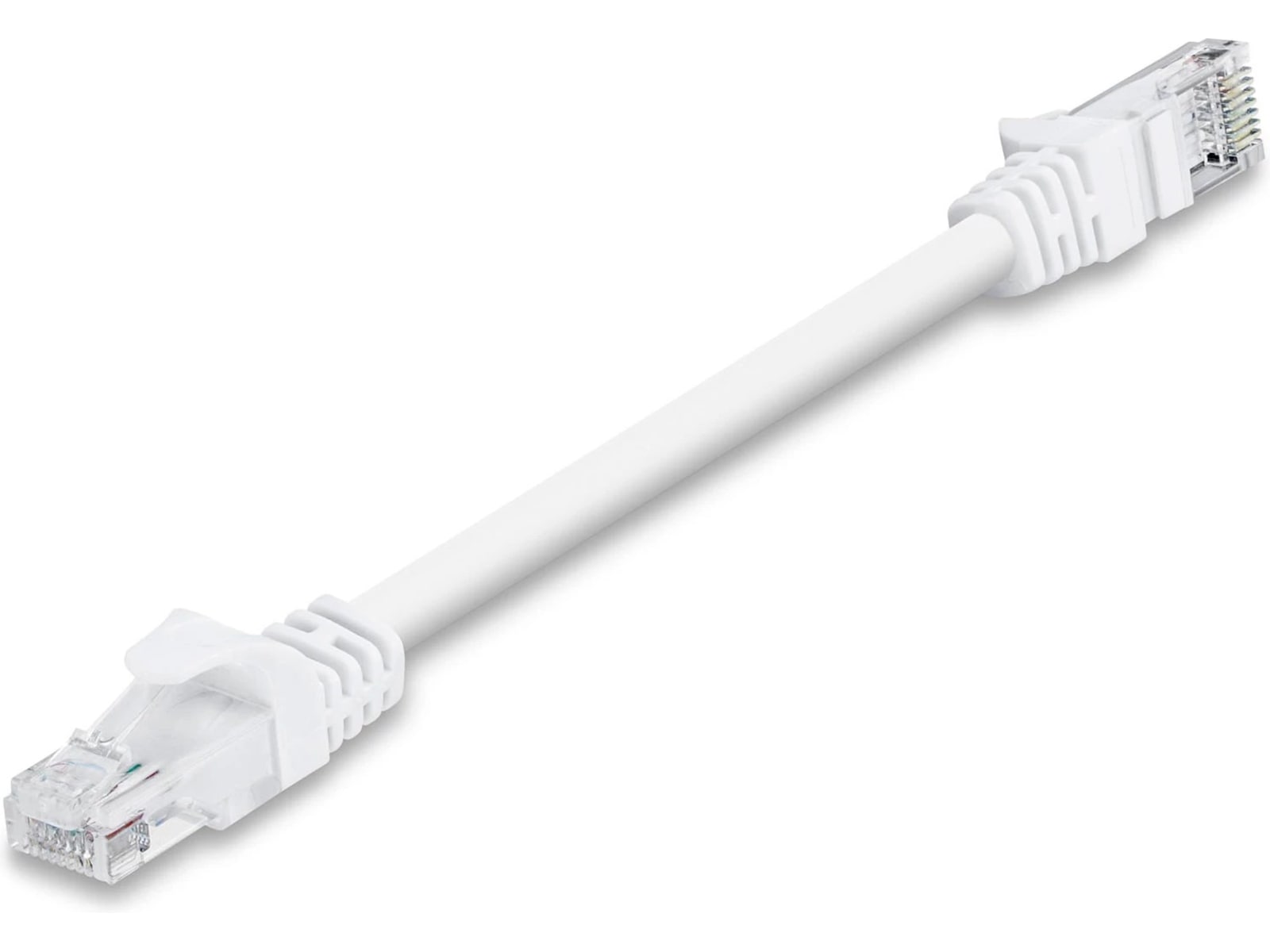 Nætverkskabel CAT6 15cm (hvid) Netværk