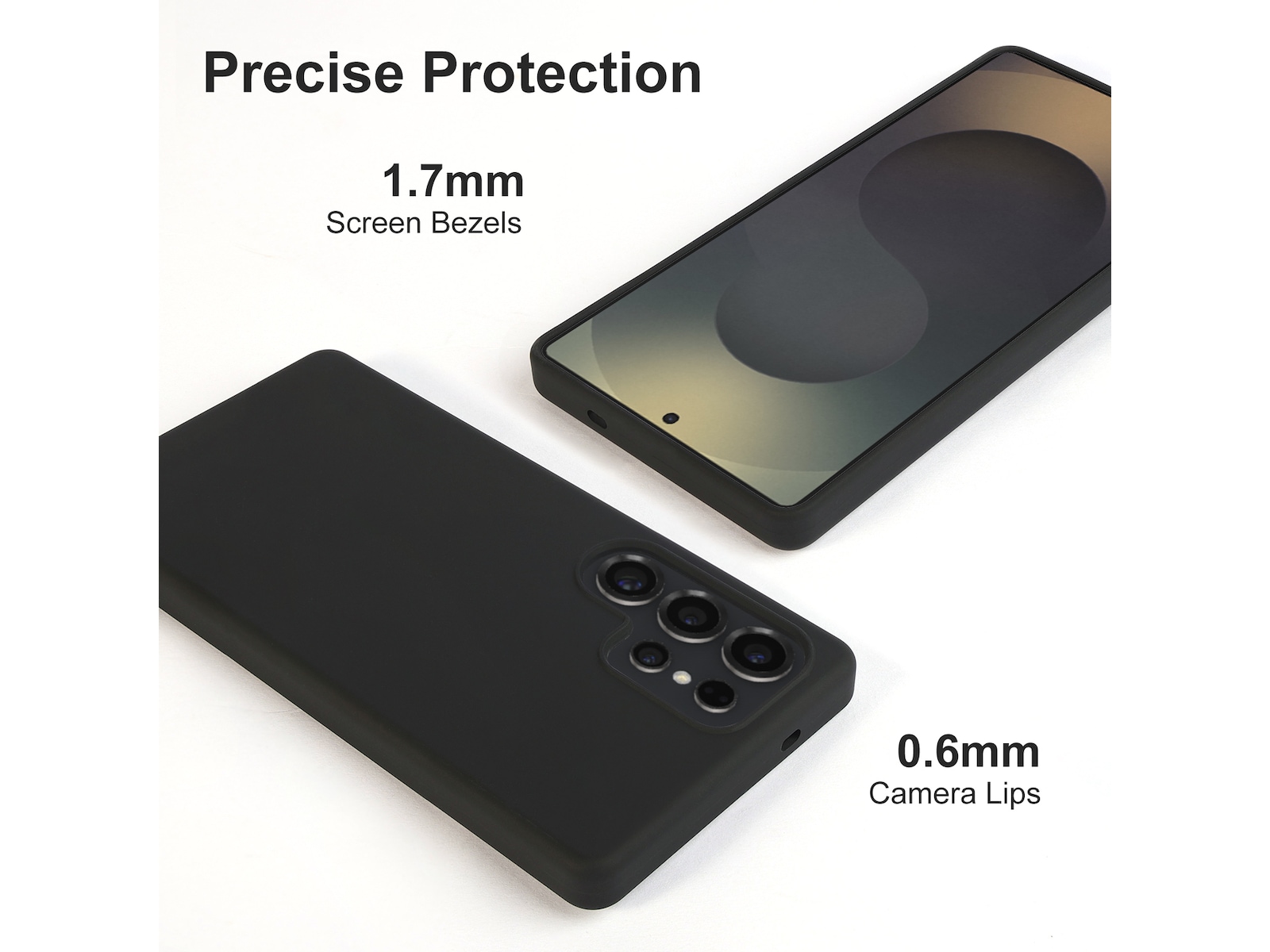 iiglo Galaxy S25 Ultra cover (sort) Mobilcover