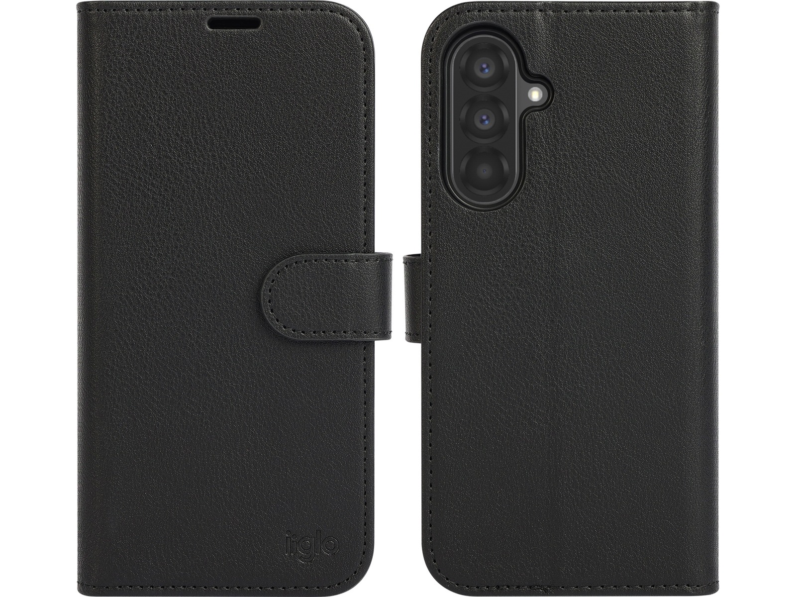 iiglo Galaxy A56 2-i-1 Wallet cover (sort) Mobilcover